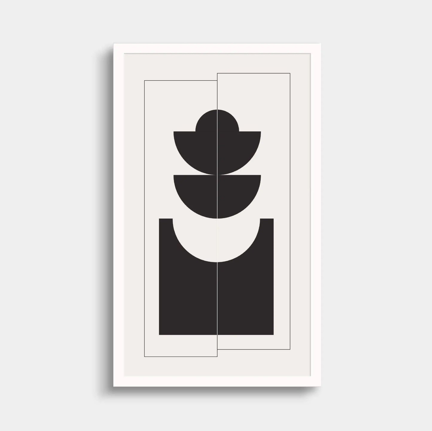 Geo Japandi Art Print