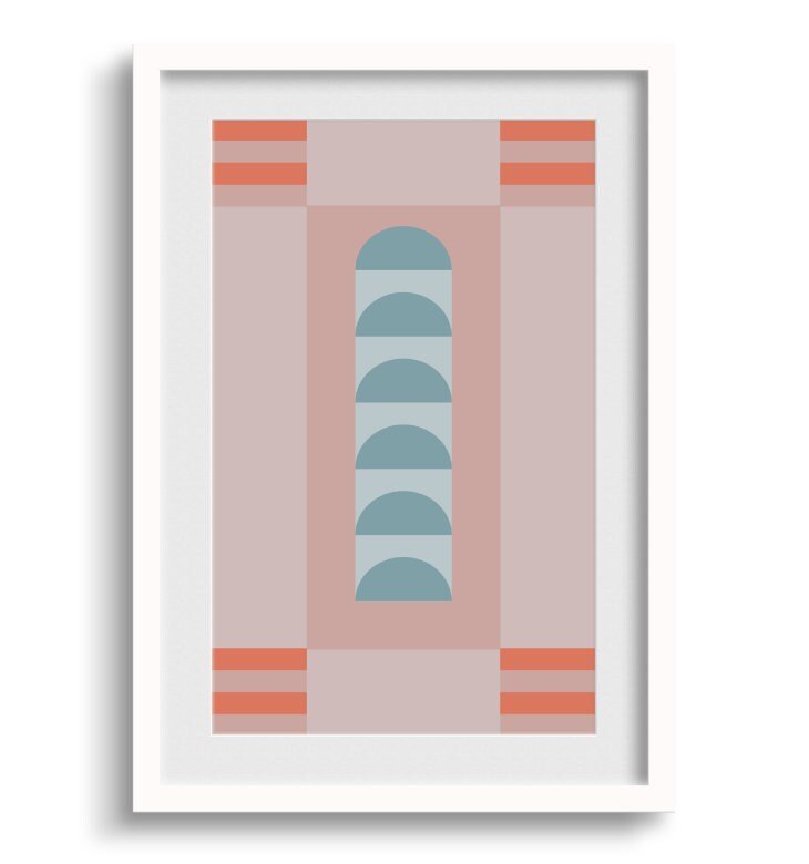 Geo Modern Art Print