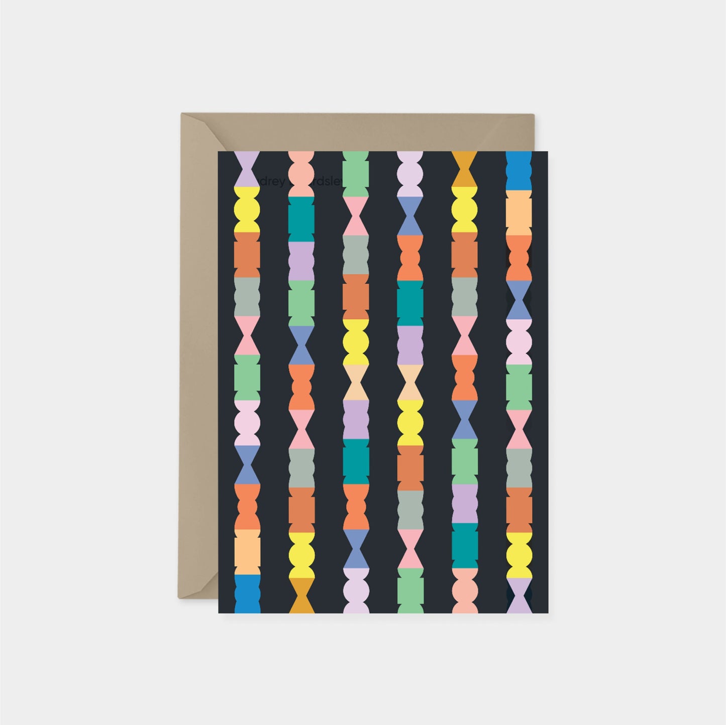 Geo Totem Note Cards