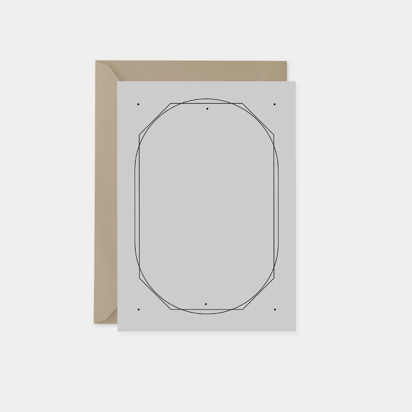 Geowire Dots Vertical Note Cards