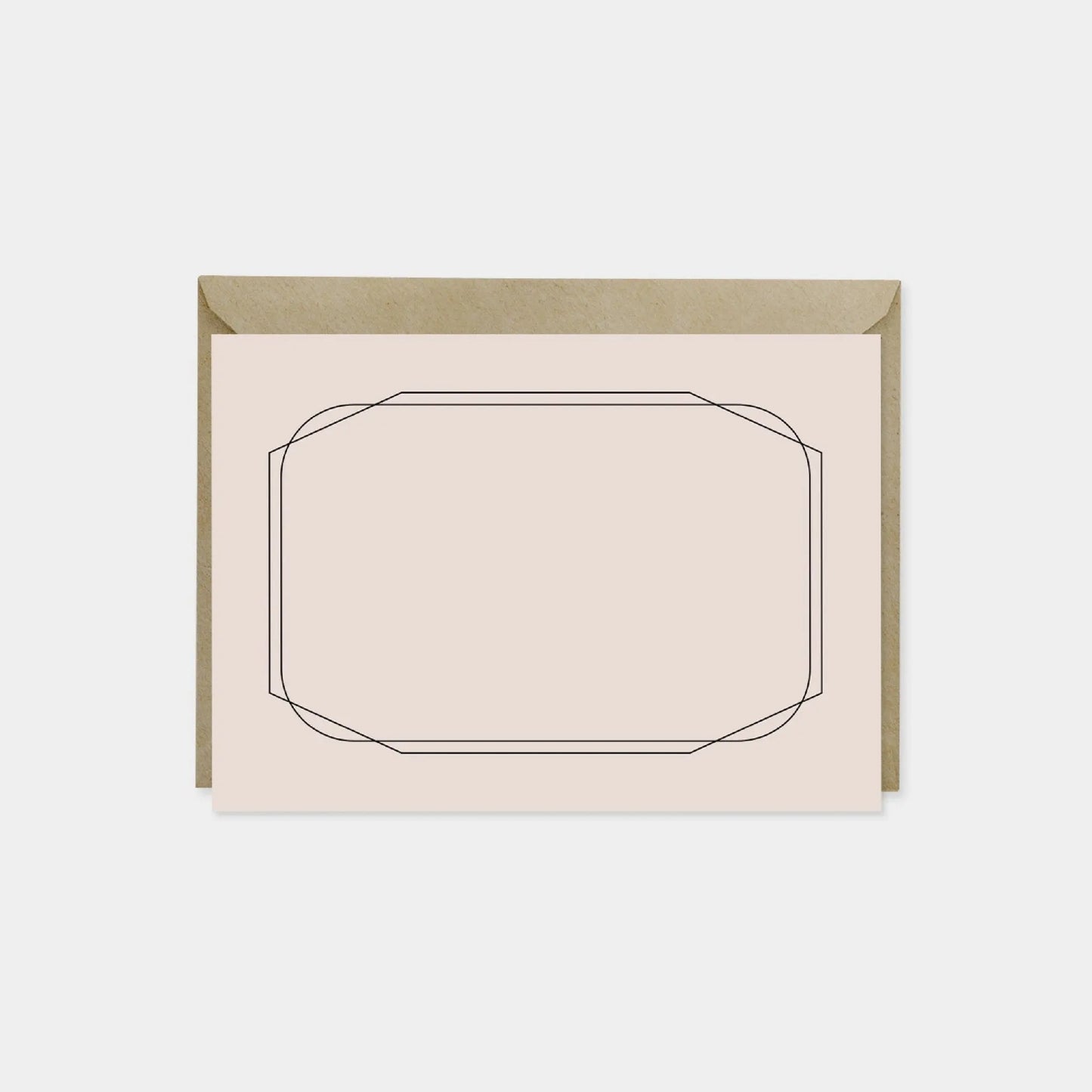 Geowire Rounded Border Note Cards