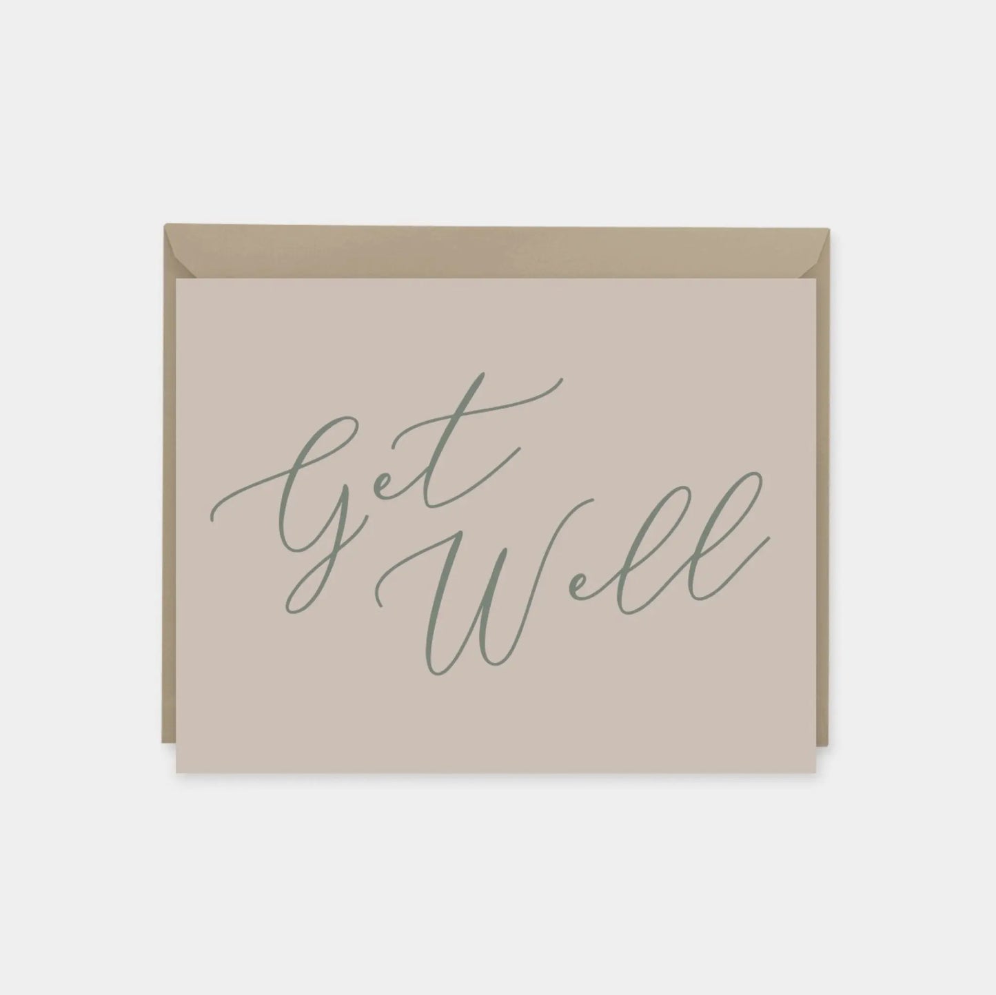 "Get Well" Script Card III