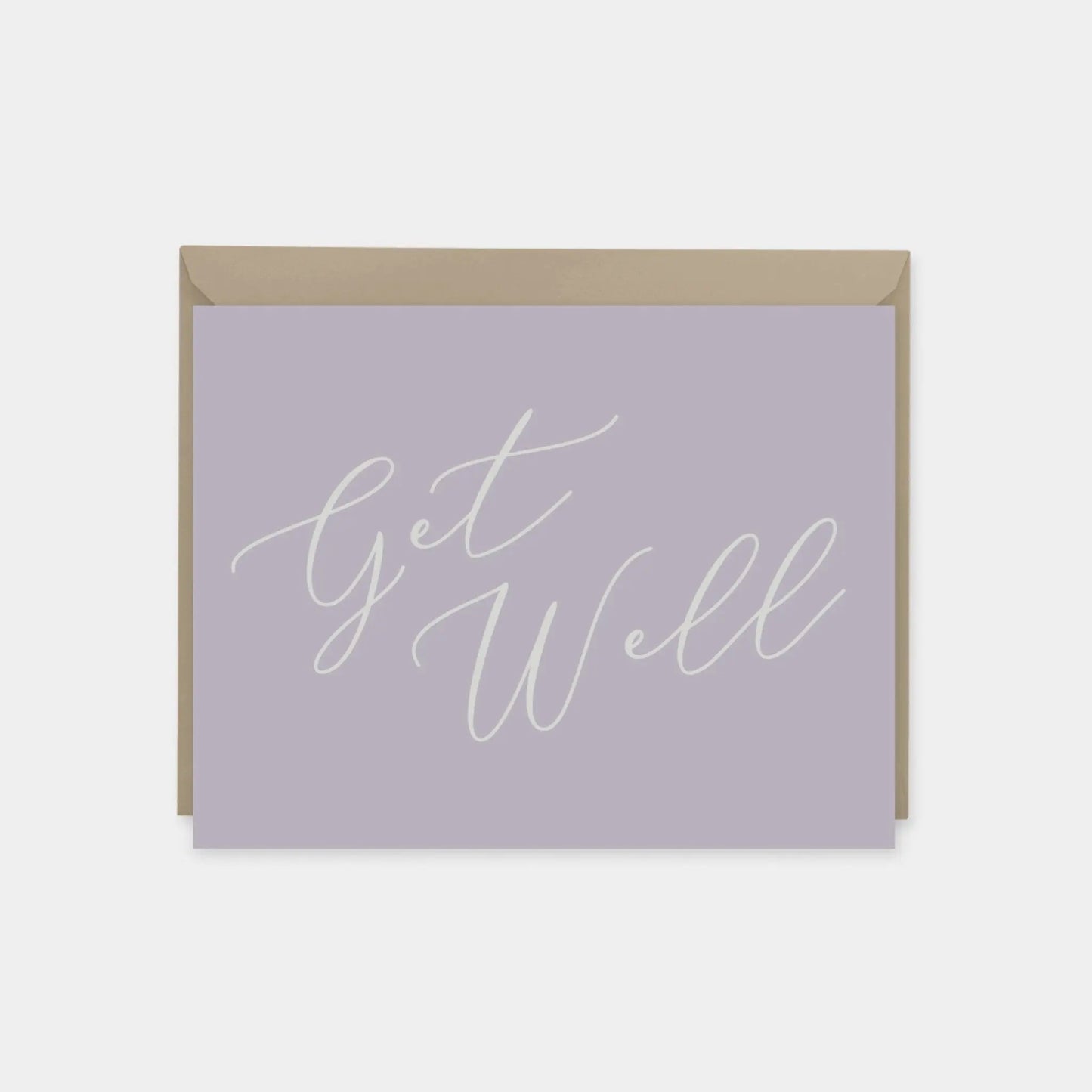 "Get Well" Script Card VI