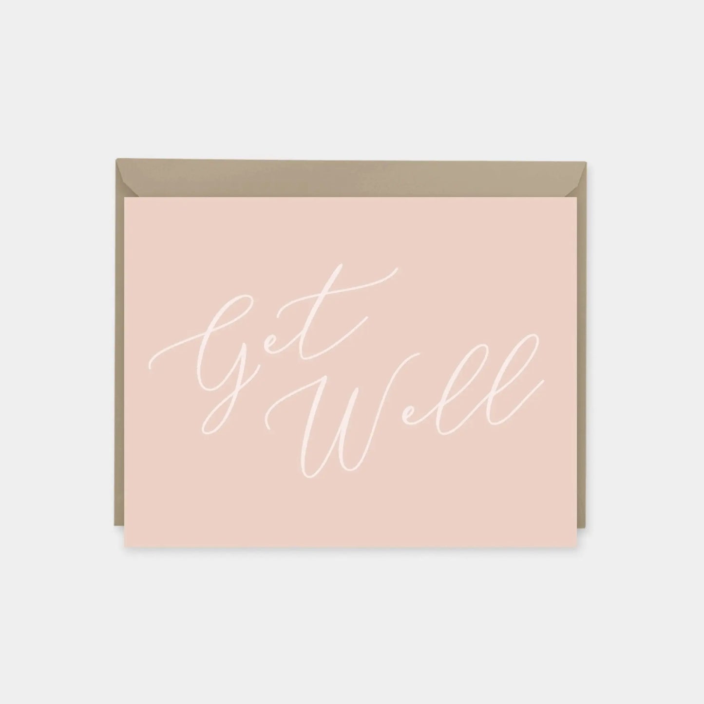 "Get Well" Script Card VII