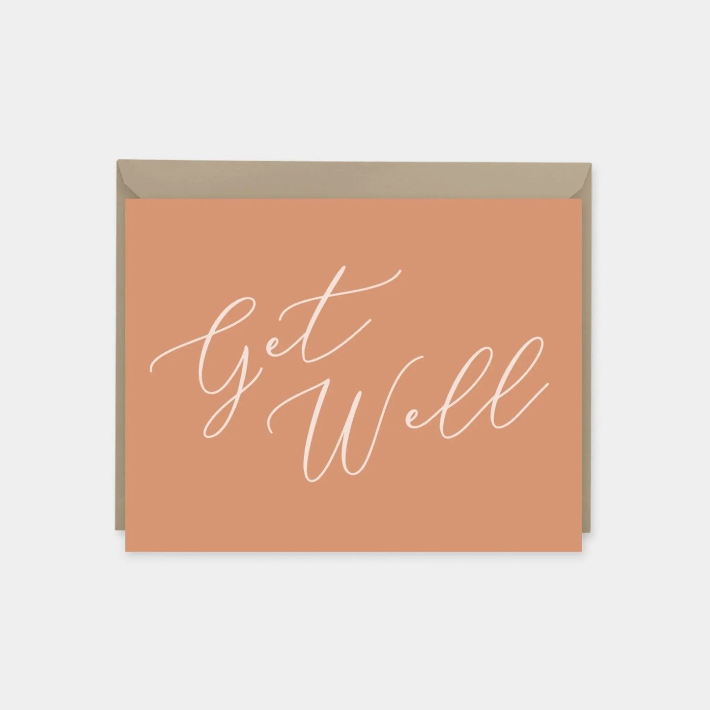 "Get Well" Script Card