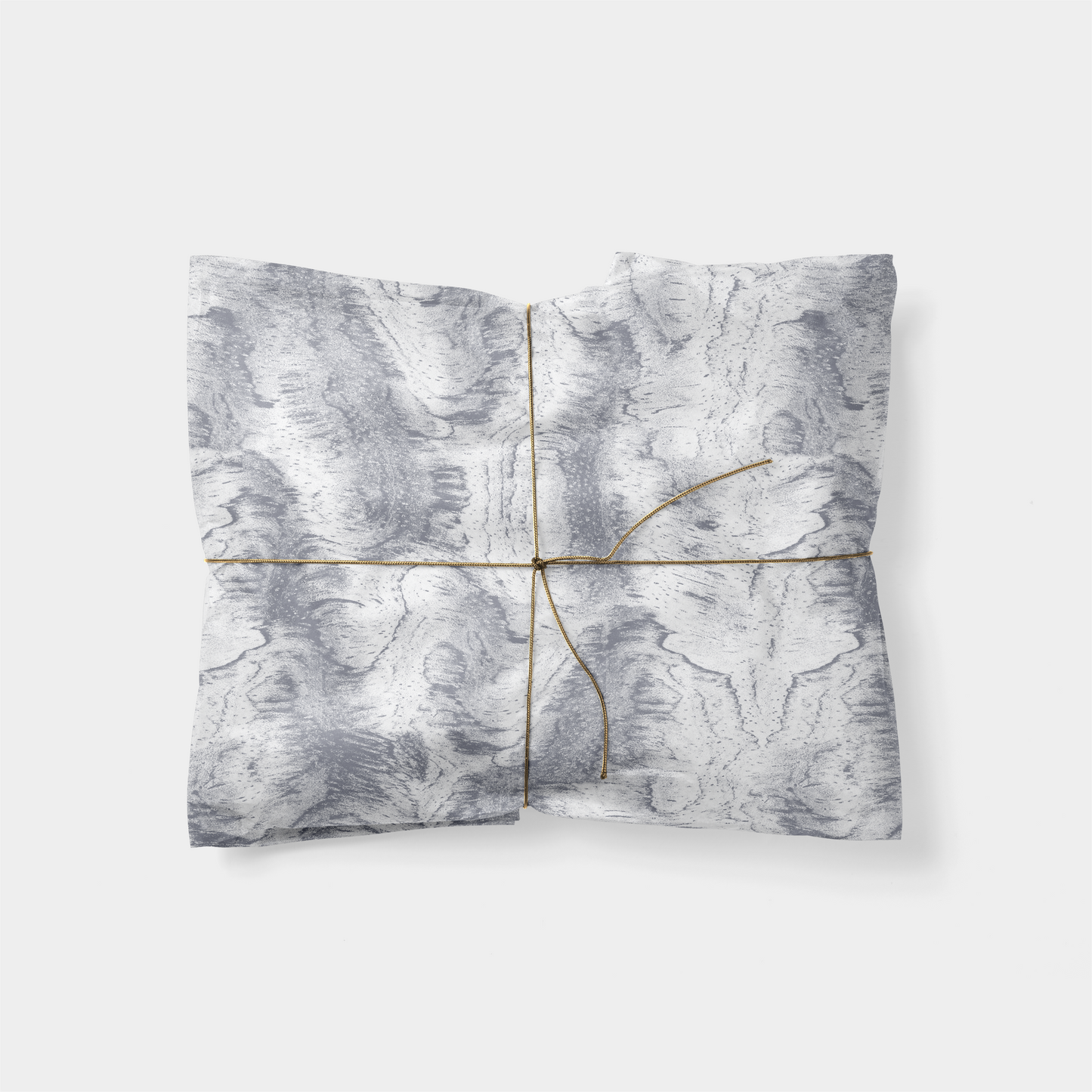Gray Burl Wood Gift Wrap