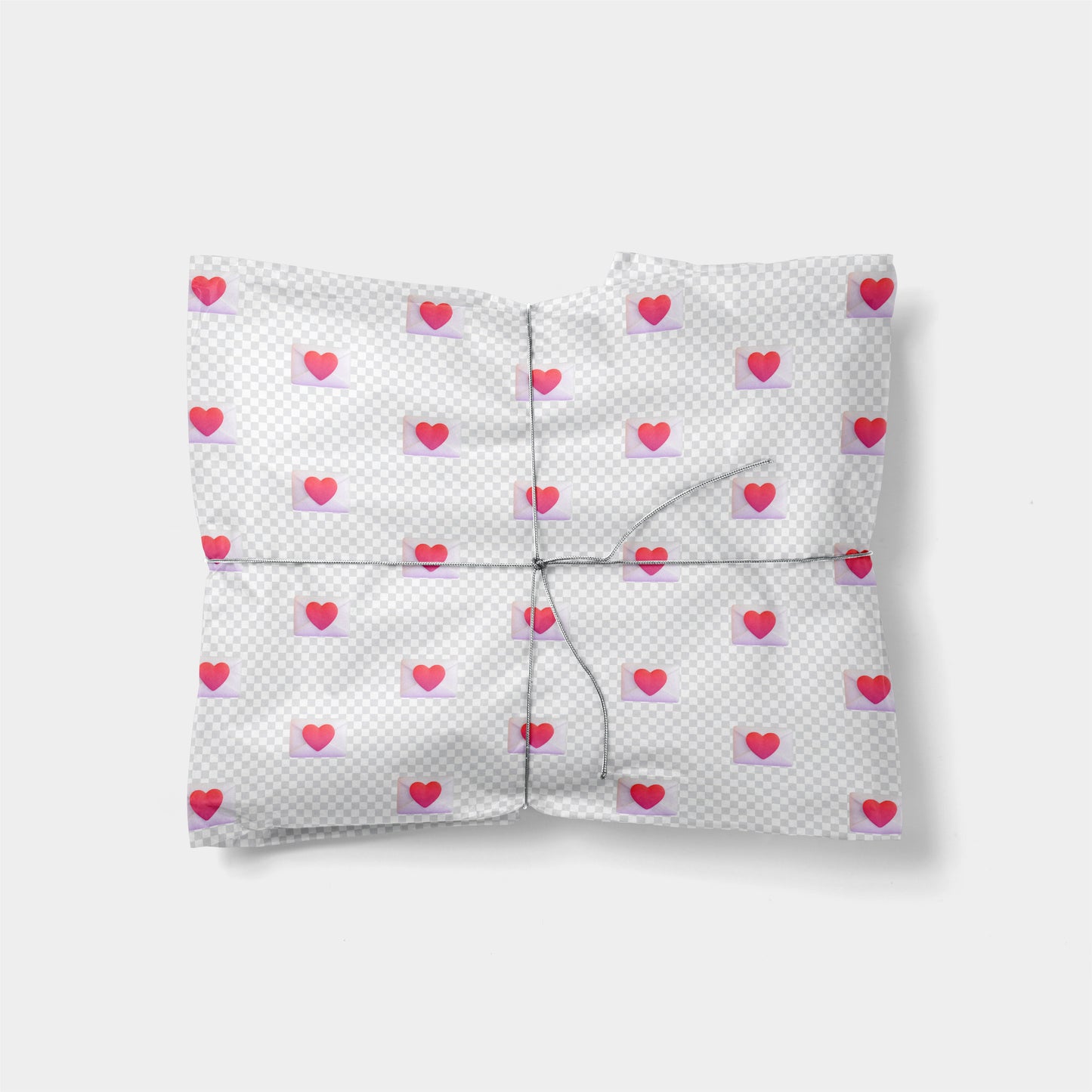 Heart Envelope Emoji Gift Wrap
