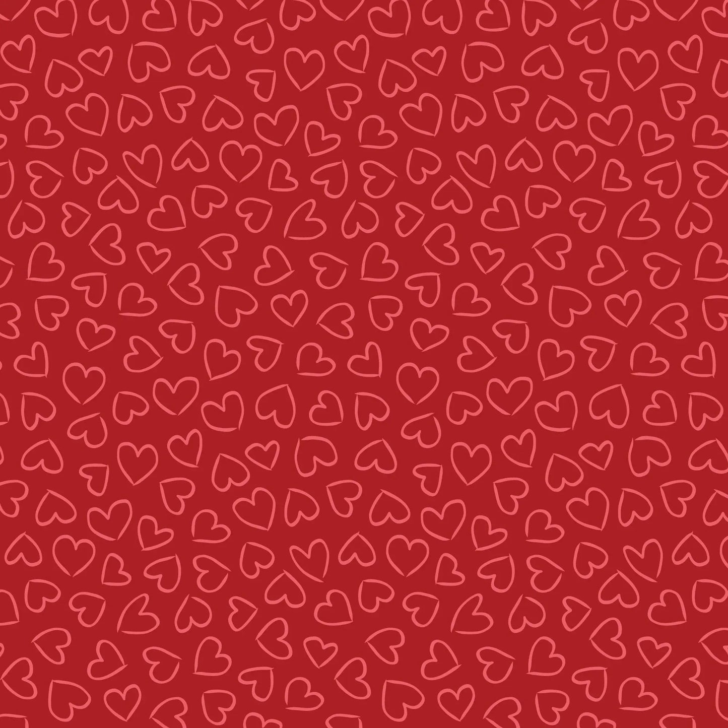 Hearts Drawing Gift Wrap