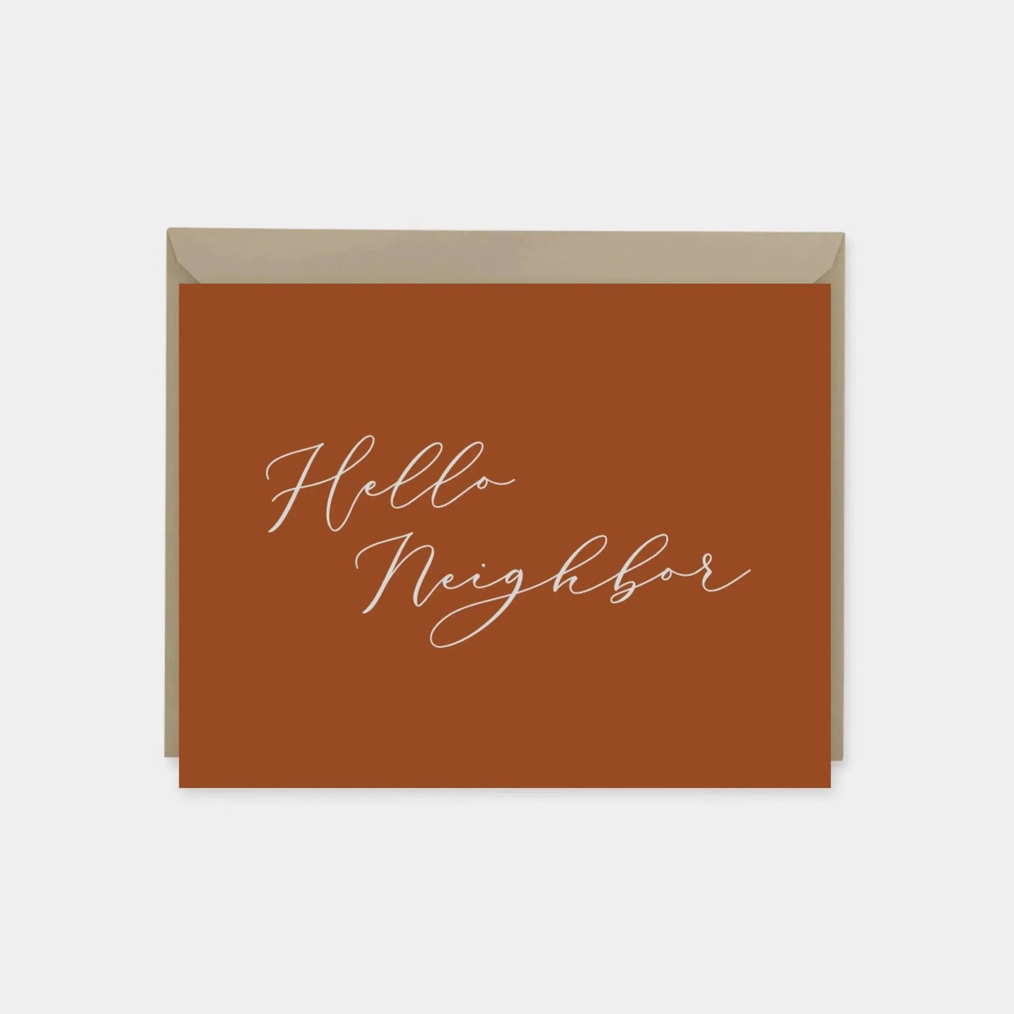"Hello Neighbor" Card II