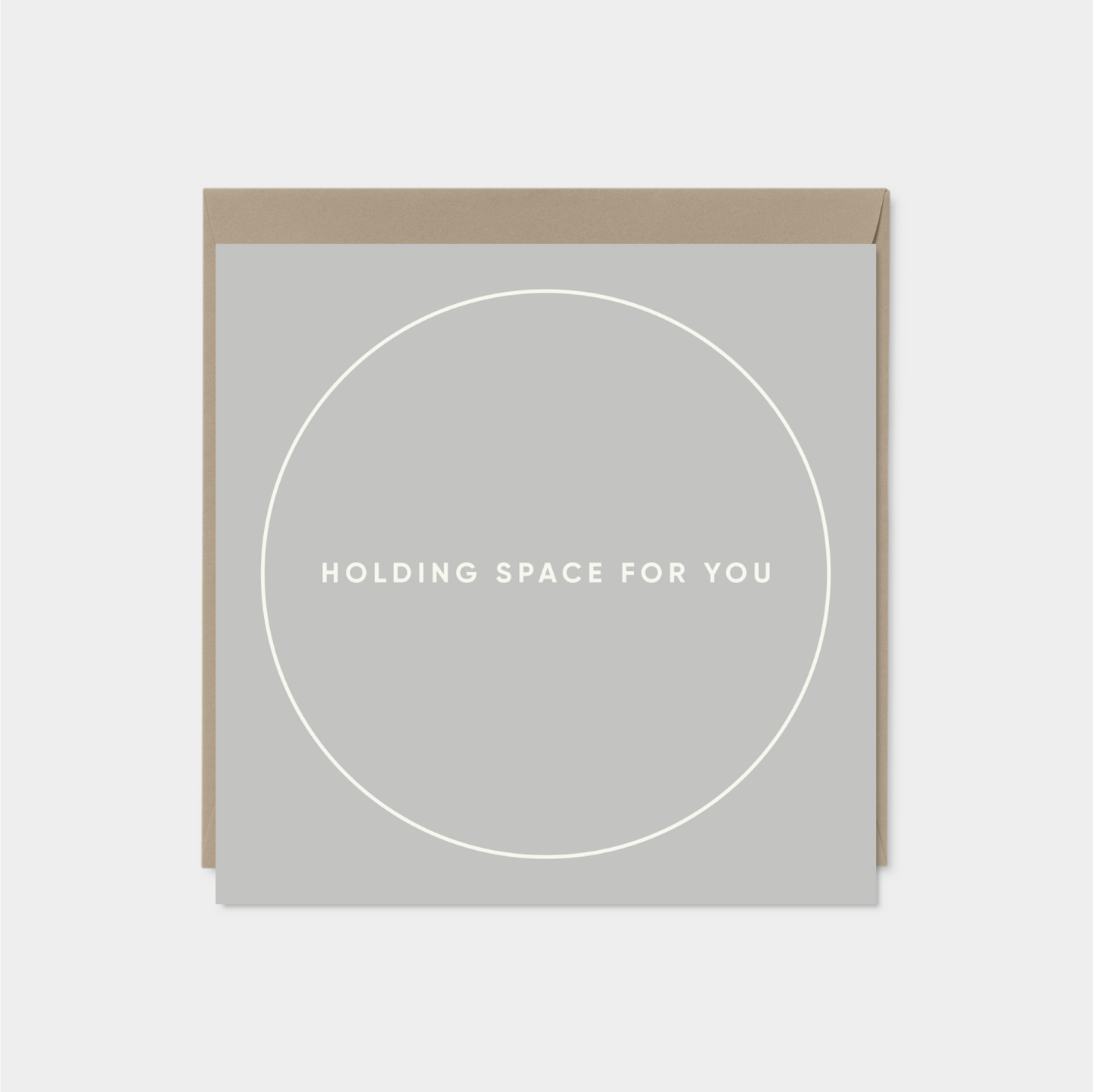 "Holding Space For You" Square Card VI