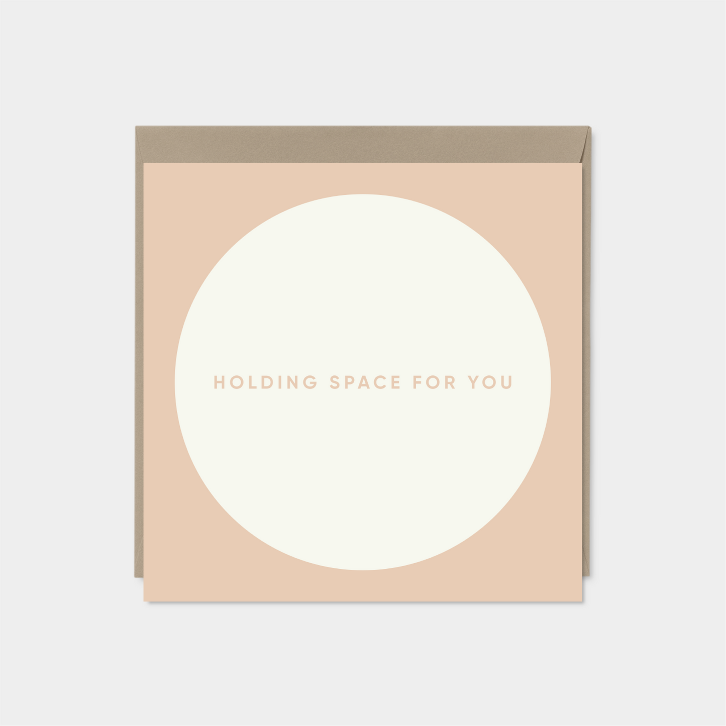 "Holding Space For You" Square Card VII