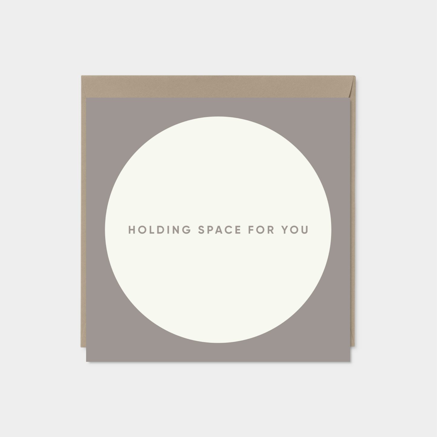 "Holding Space For You" Square Card XI