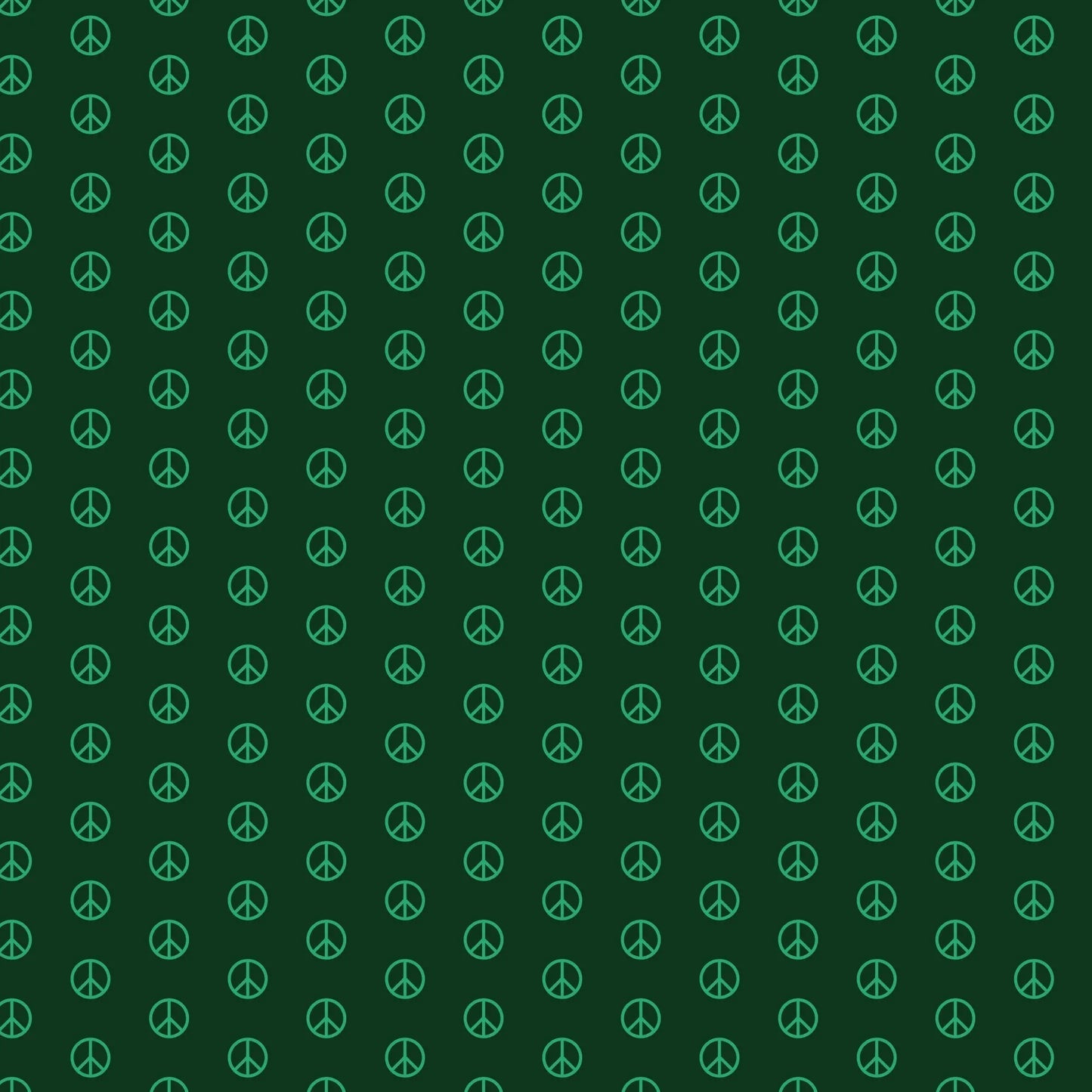 Holiday Peace Sign Wrapping Paper