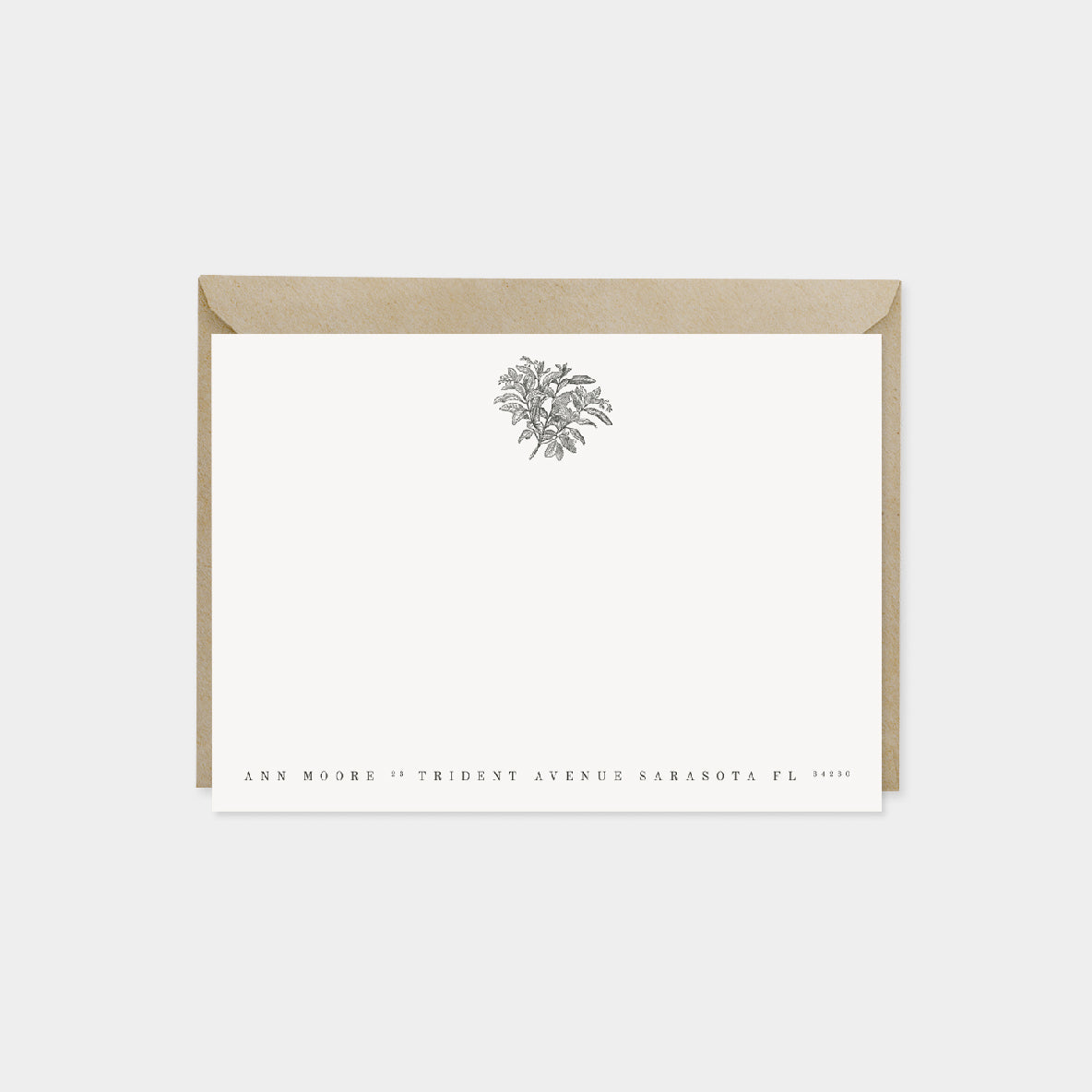 Hybrida Botanical Note Cards