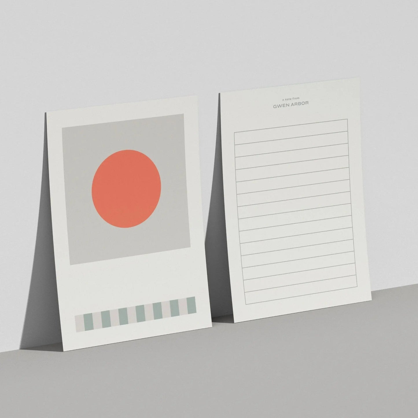 Jumbo Oversized Art Card X