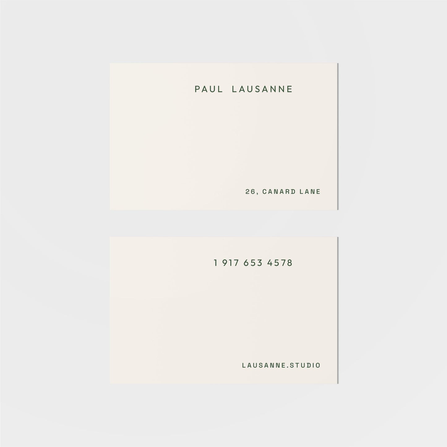 Lausanne Calling Card VI