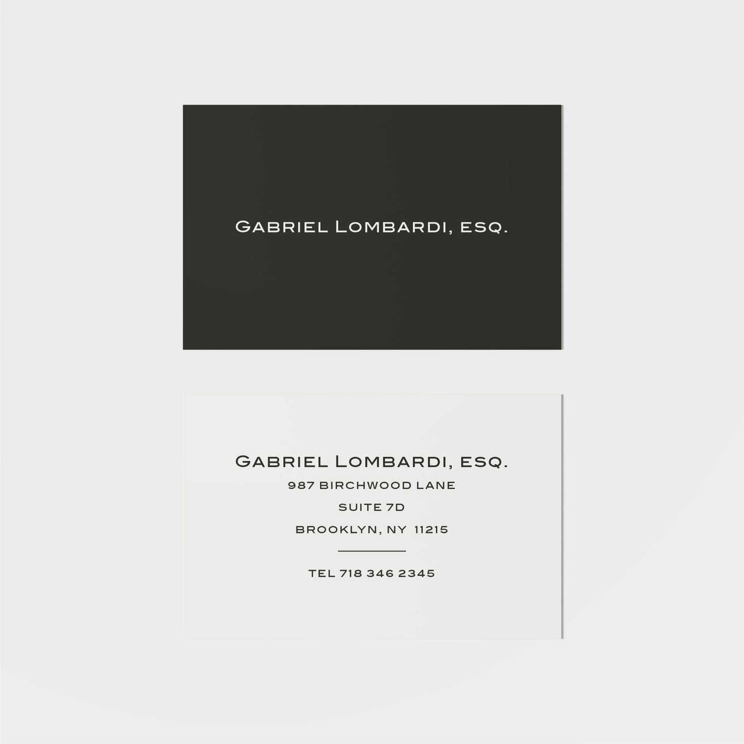 Lombardi Calling Card II