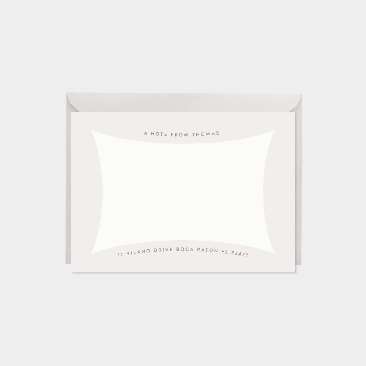 Loop Border Note Cards II