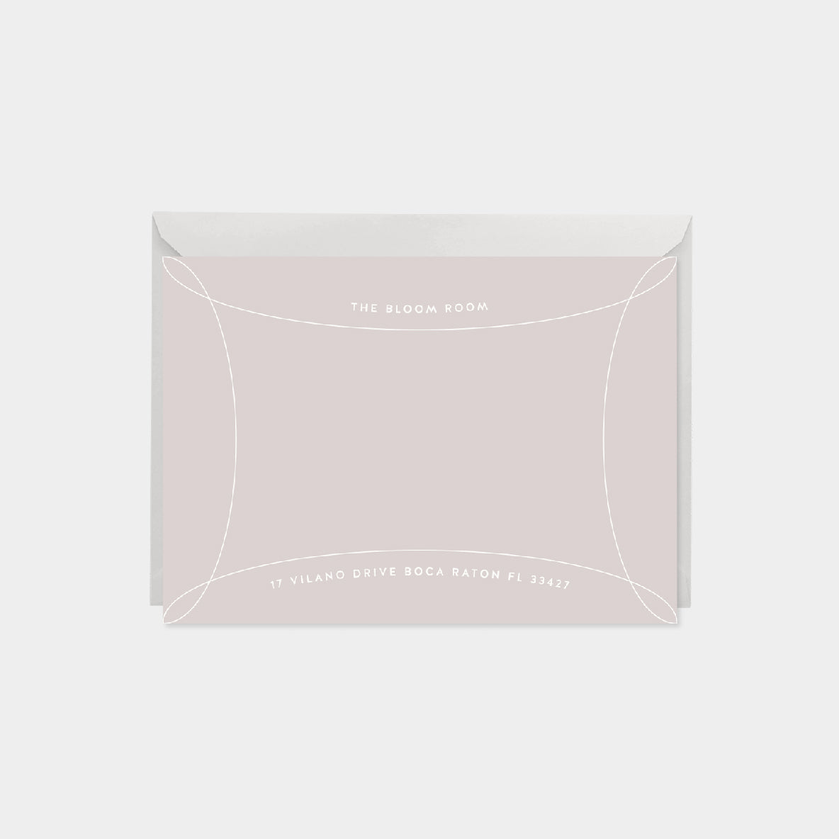 Loop Border Note Cards V