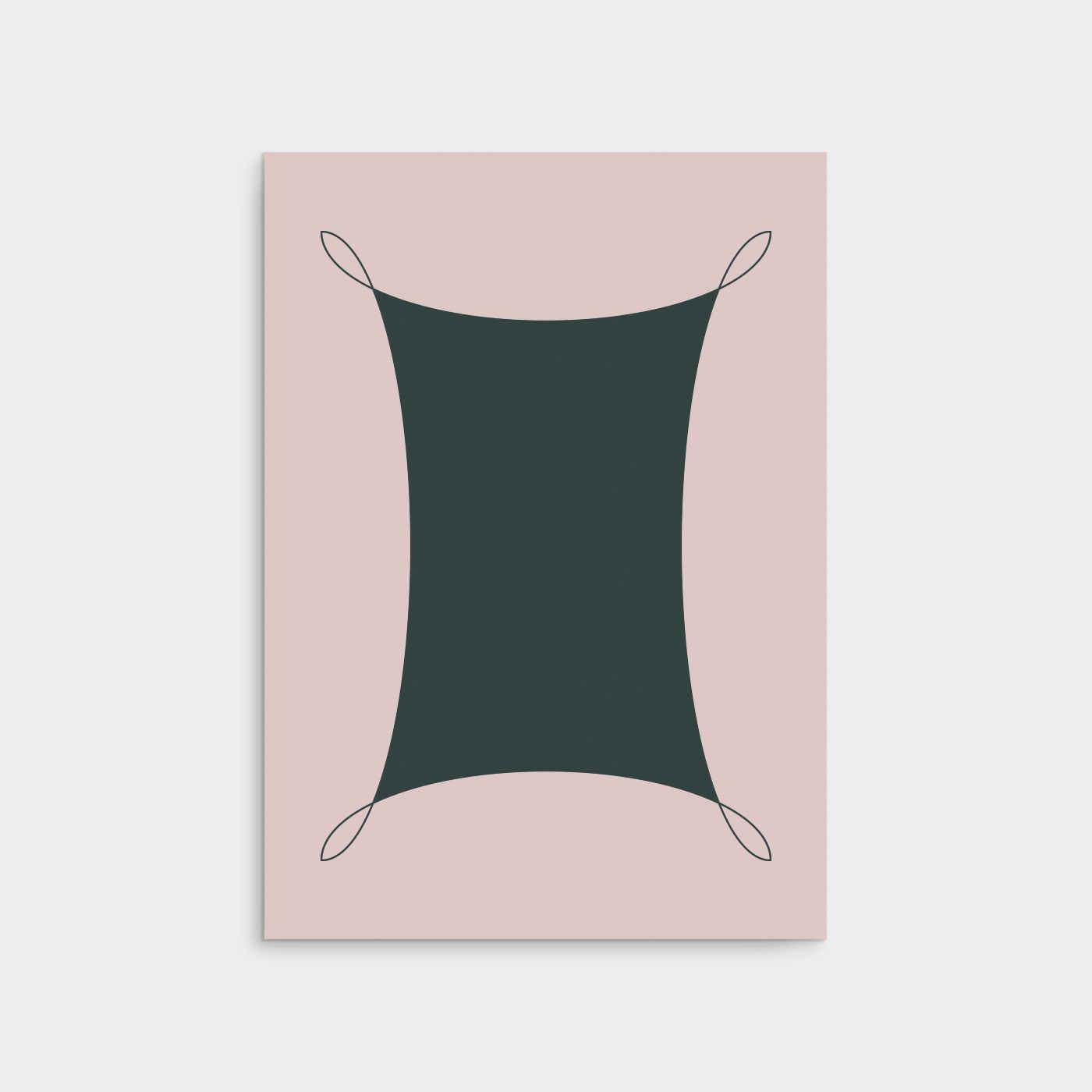 Loop Fill Frame IV Art Print