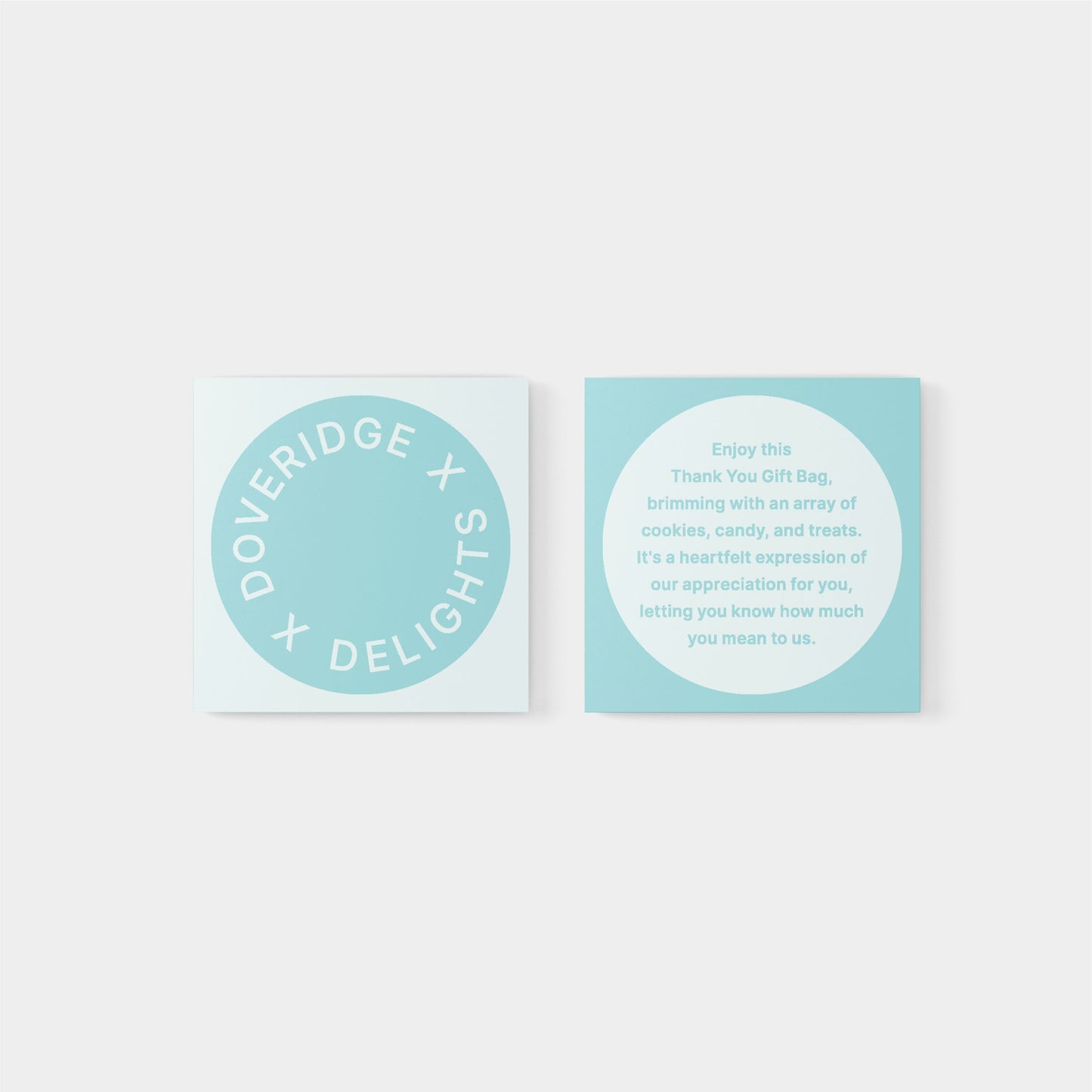 Macaroon Square Geo Business Card II