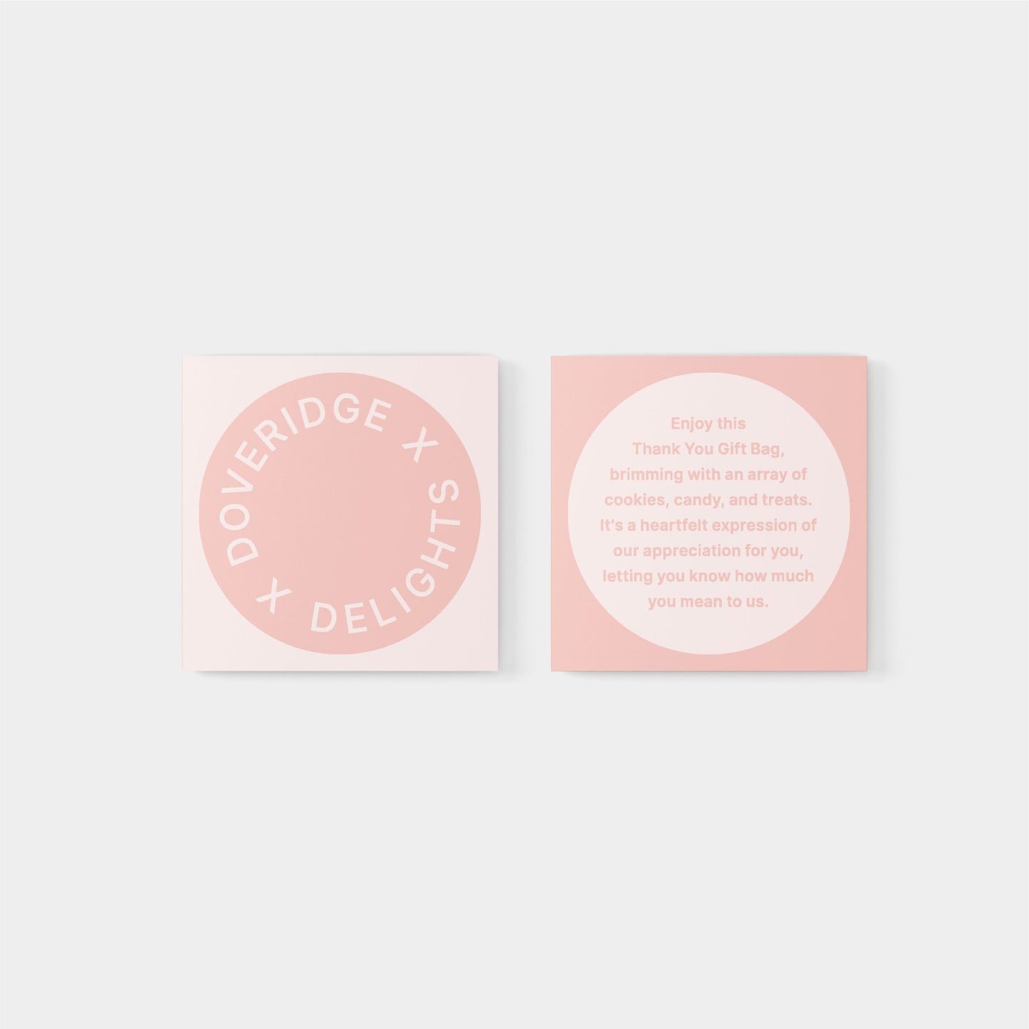 Macaroon Square Geo Business Card III