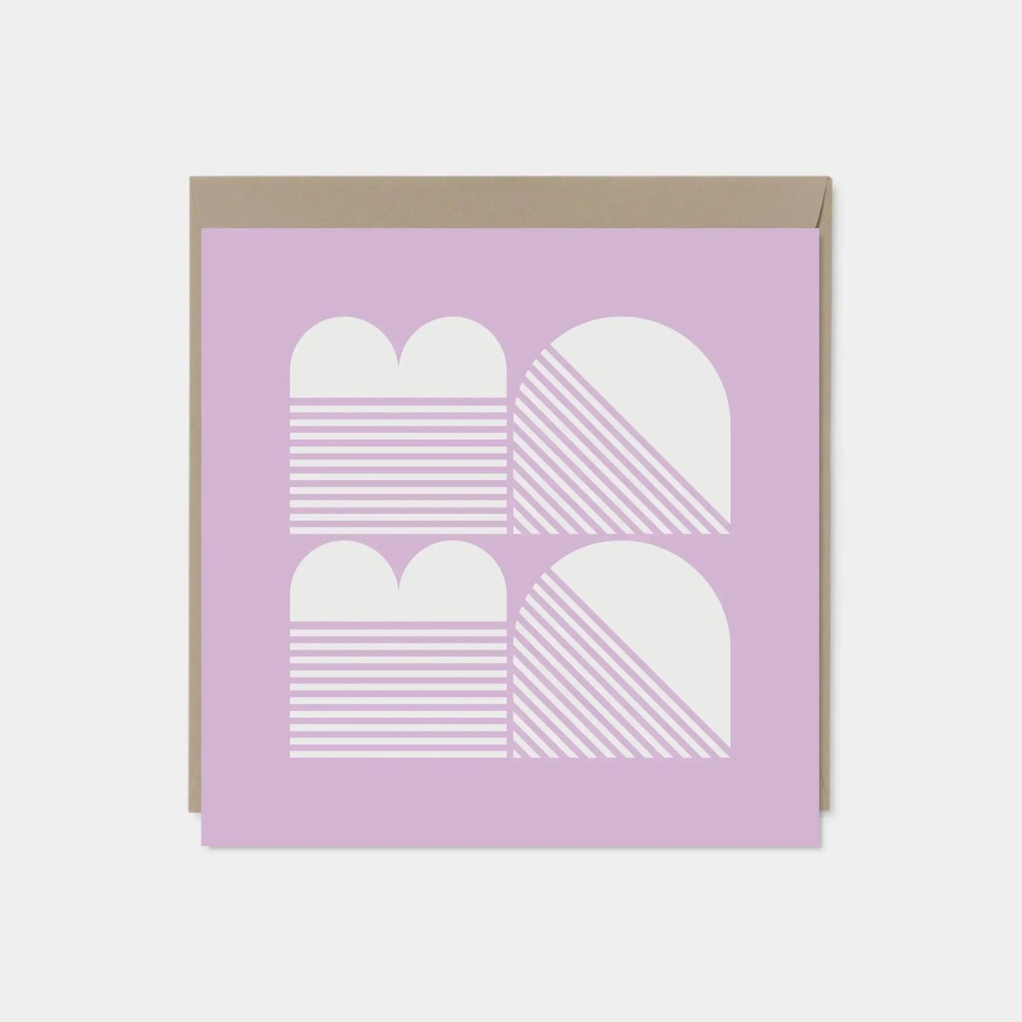 "MAMA" Square Baby Announcement Card