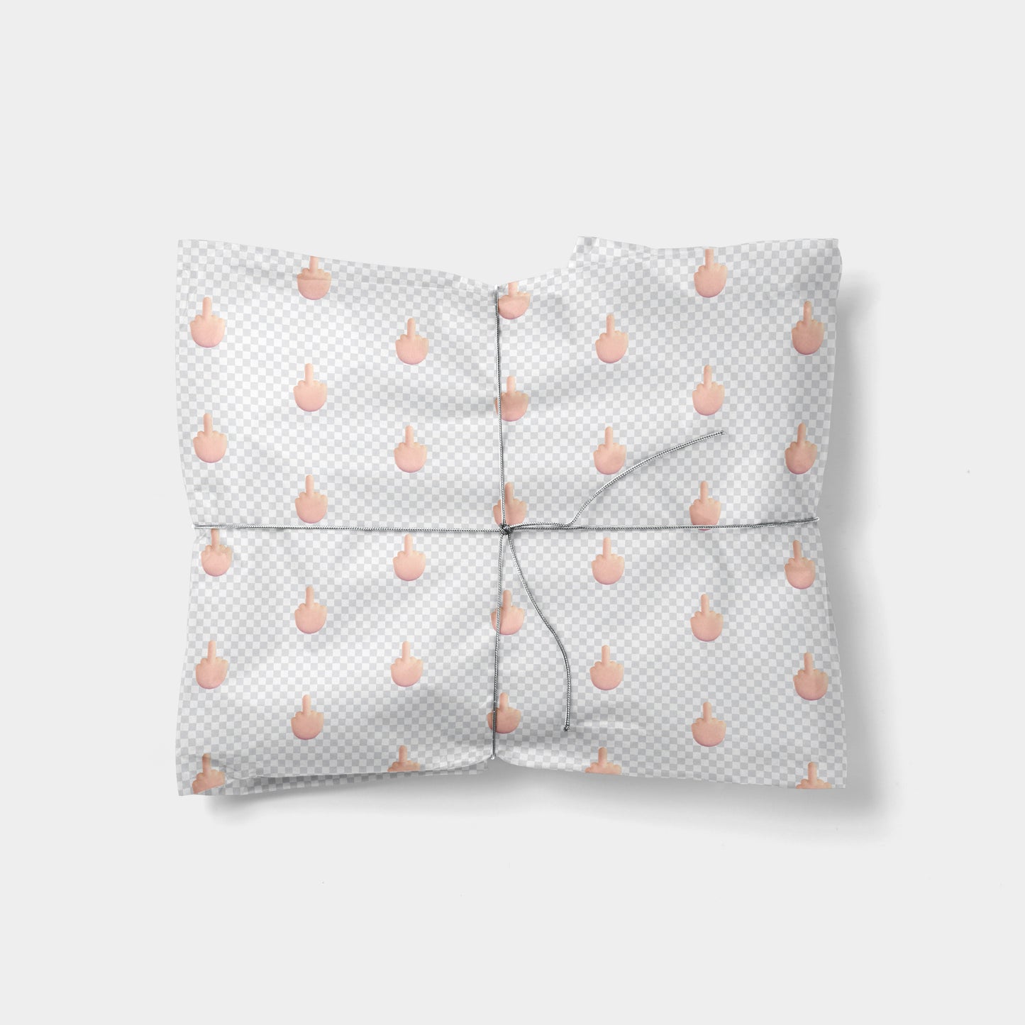 Middle Finger Emoji Gift Wrap