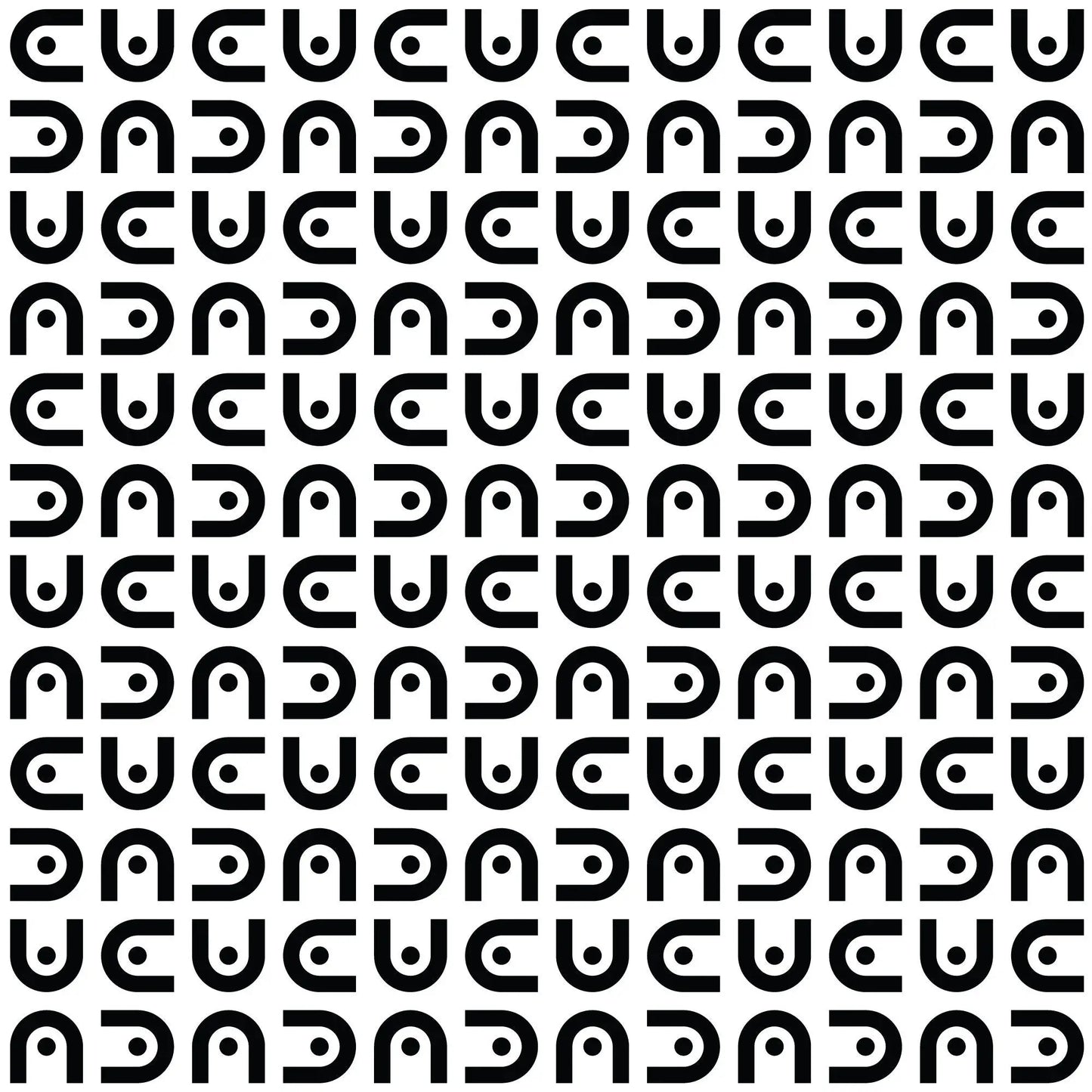 Minimal Arch Dot Gift Wrap