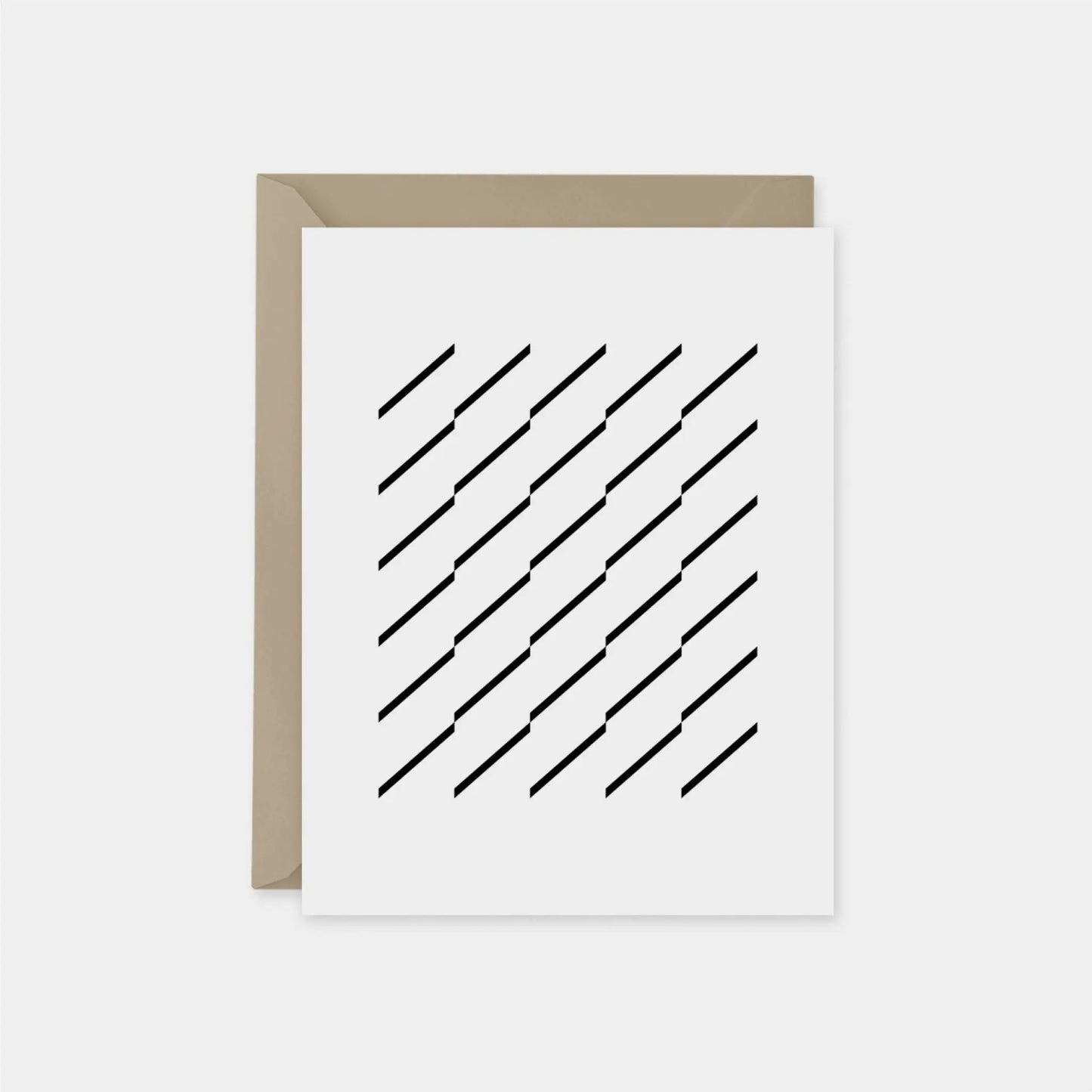 Minimal Modern Black and White Card