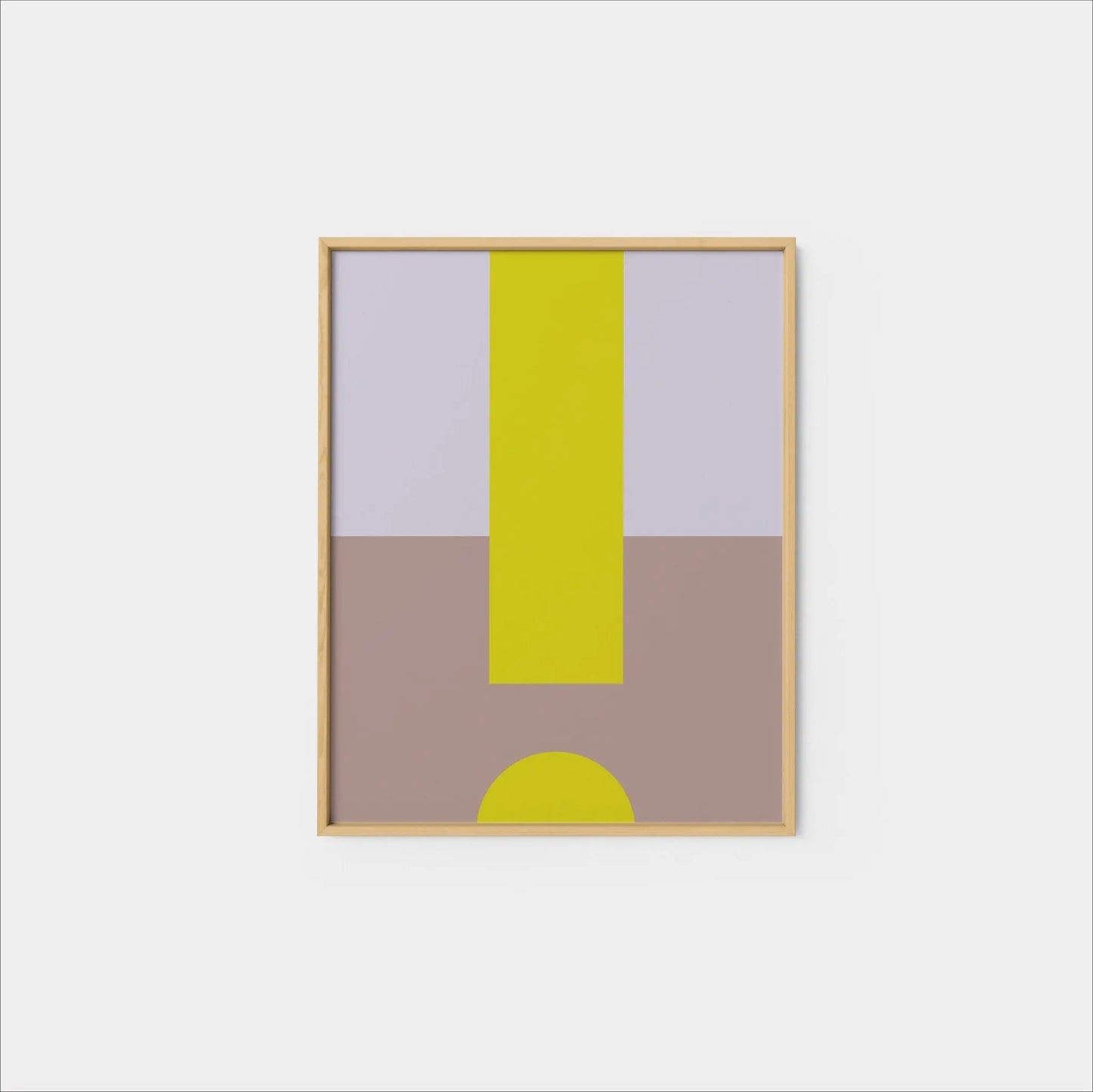 MinMod Colorful Geo Print IX