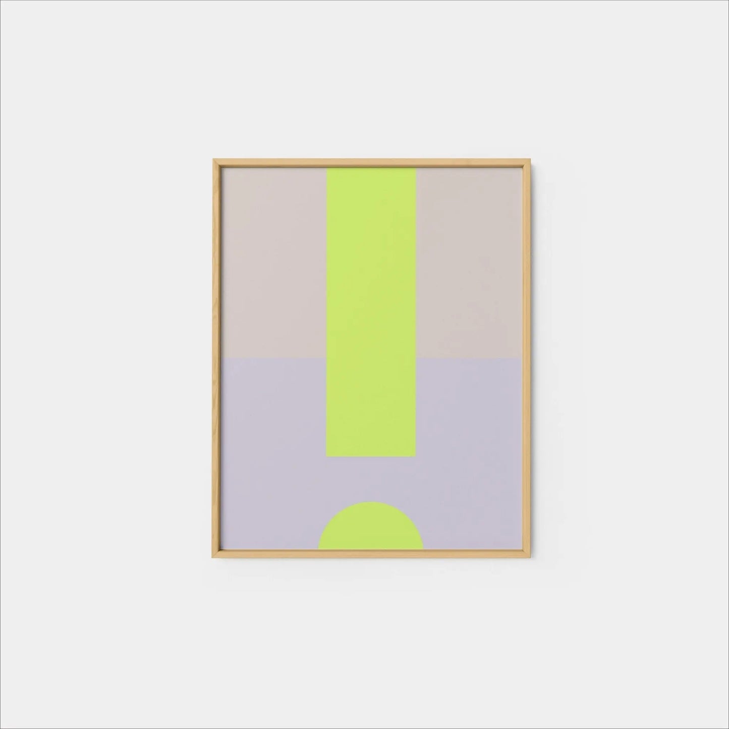 MinMod Colorful Geo Print VII