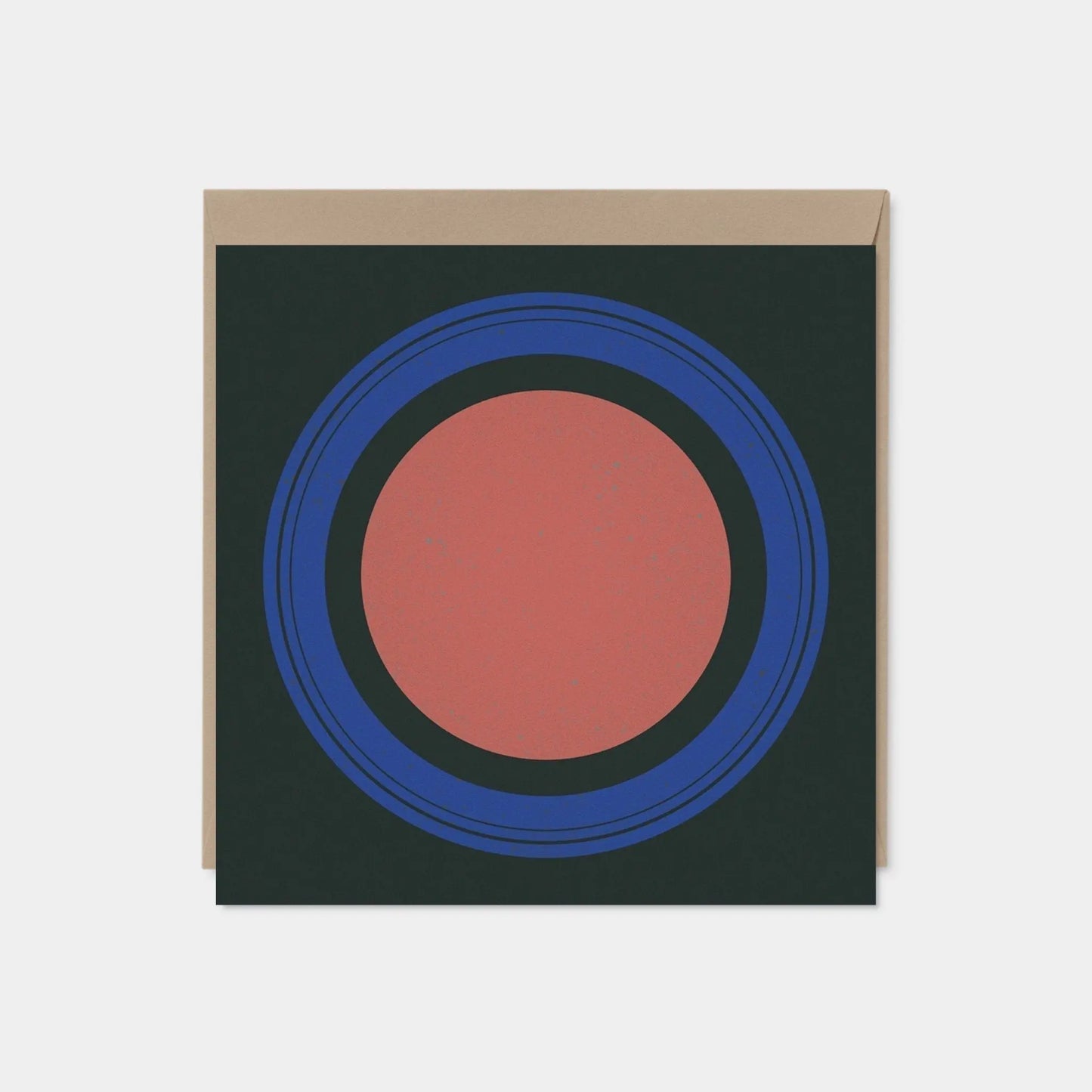 Modern Circle Square Art Card II