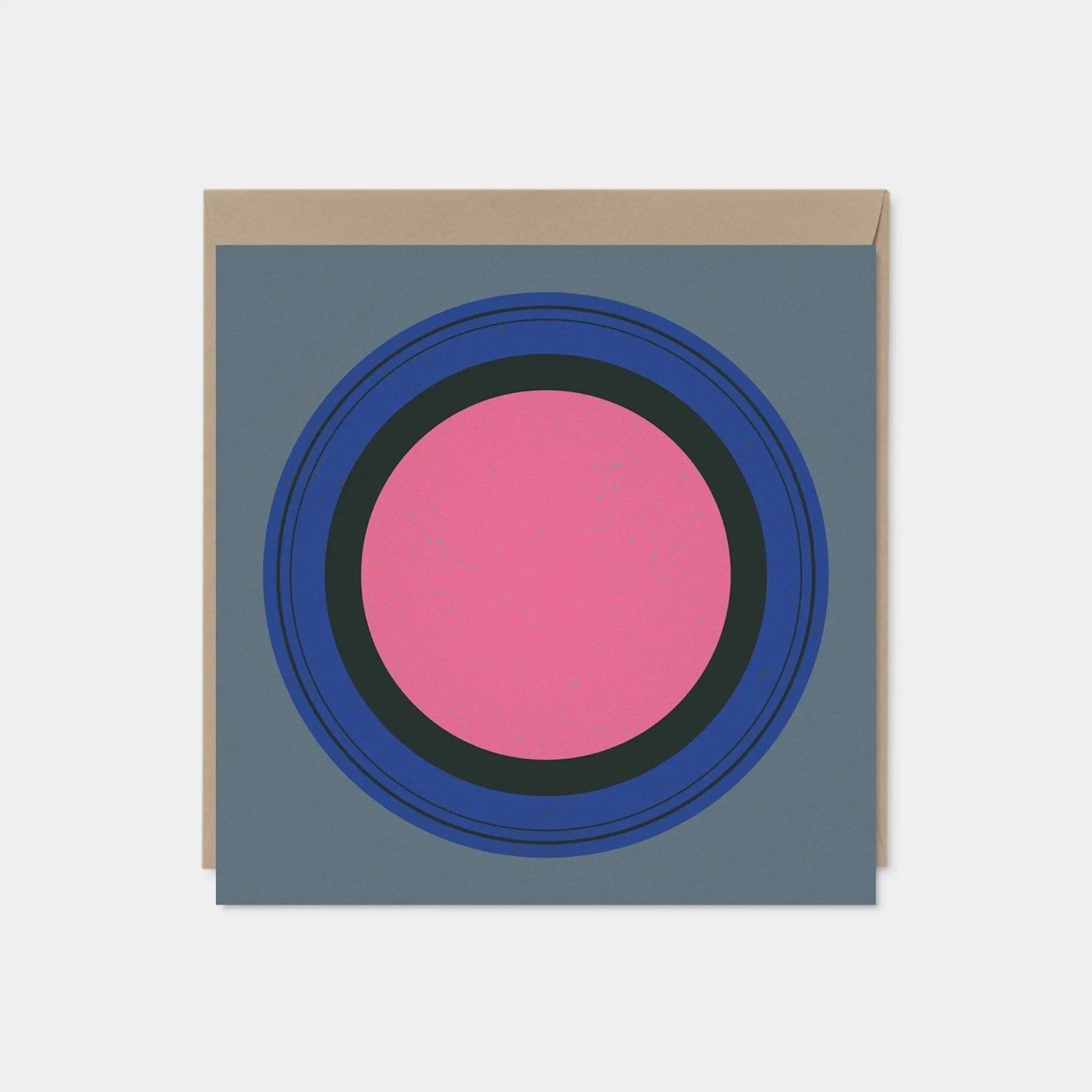 Modern Circle Square Art Card III