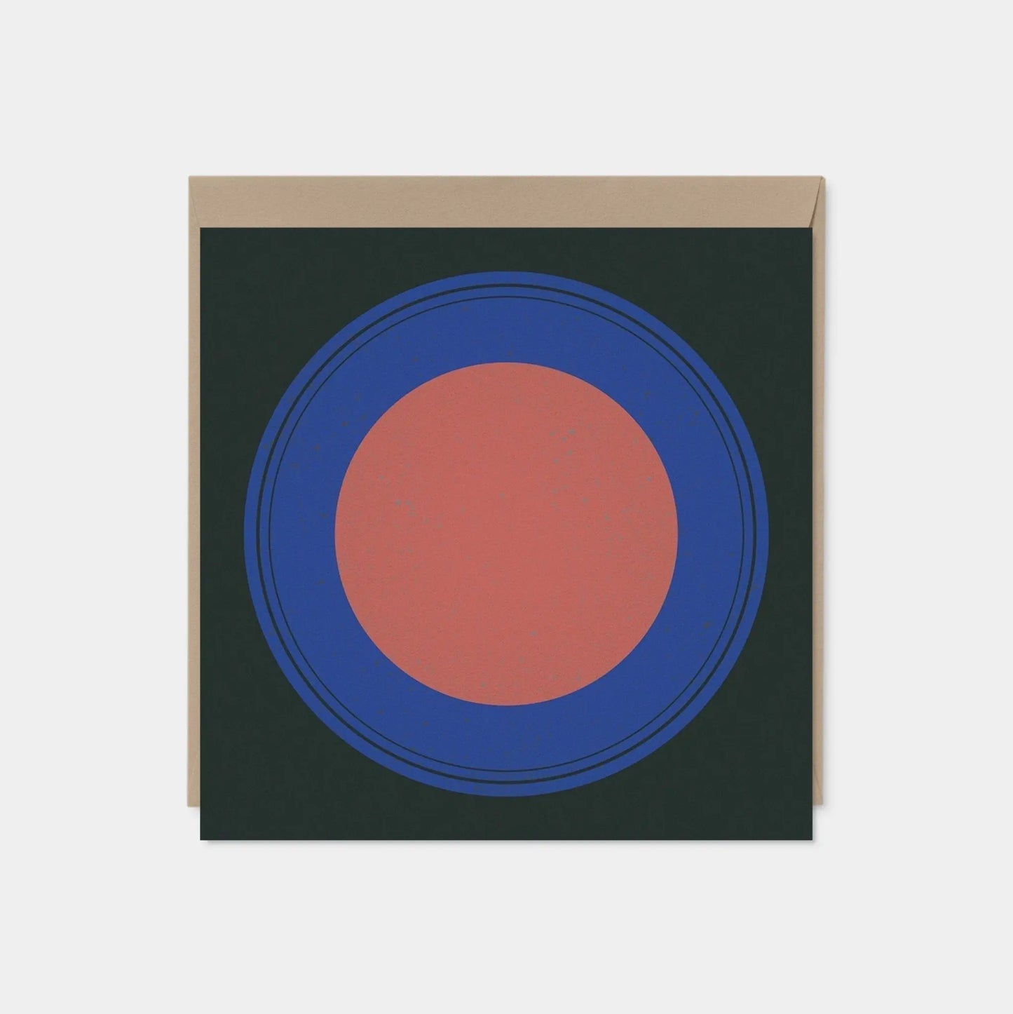 Modern Circle Square Art Card IV