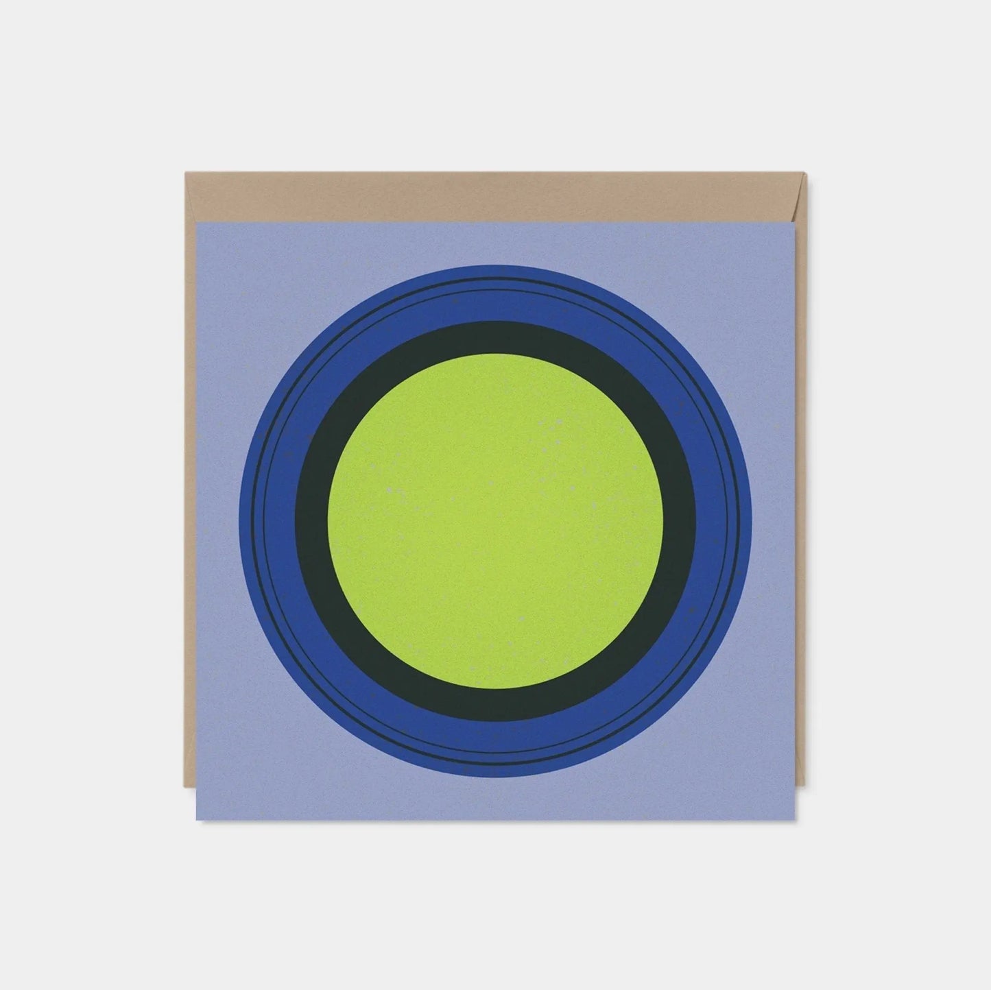 Modern Circle Square Art Card VII