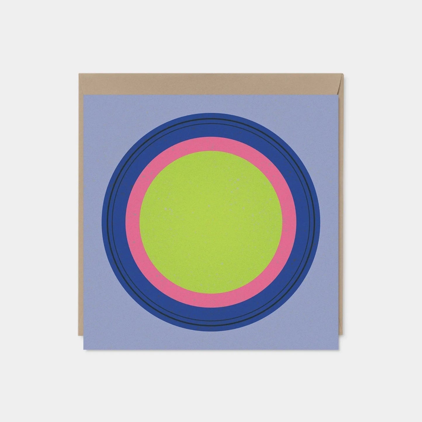 Modern Circle Square Art Card VIII