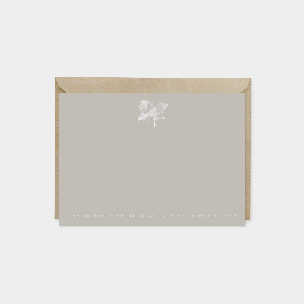 Moringa Oliefera Botanical Note Cards II