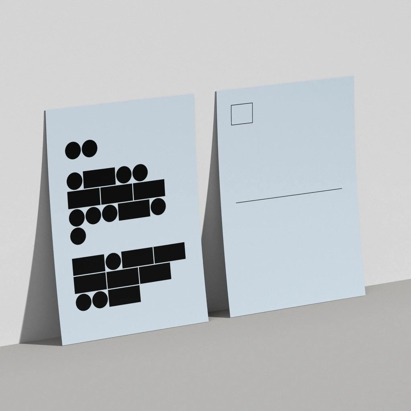 Morse Code Jumbo Art Card