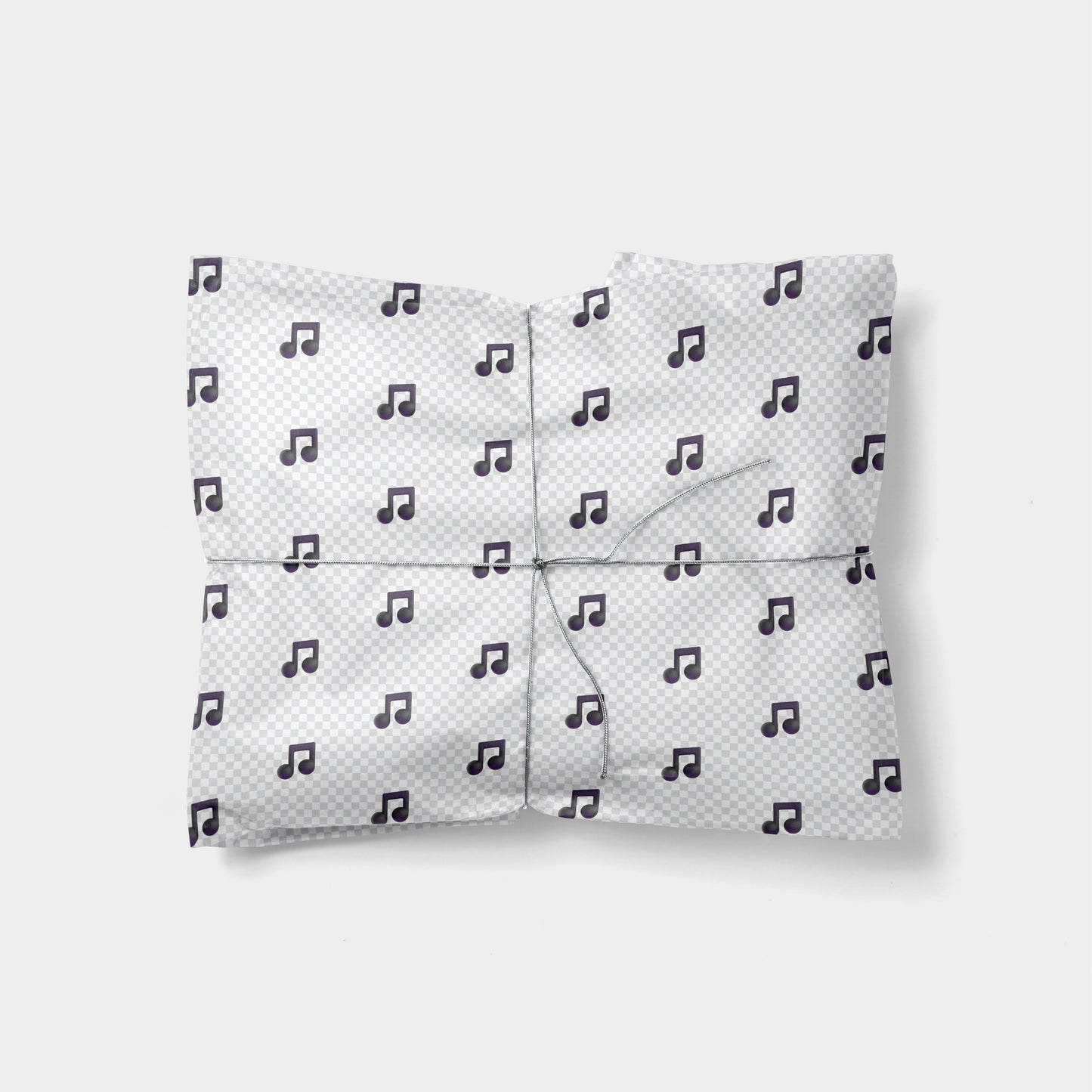 Musical Note Emoji Gift Wrap