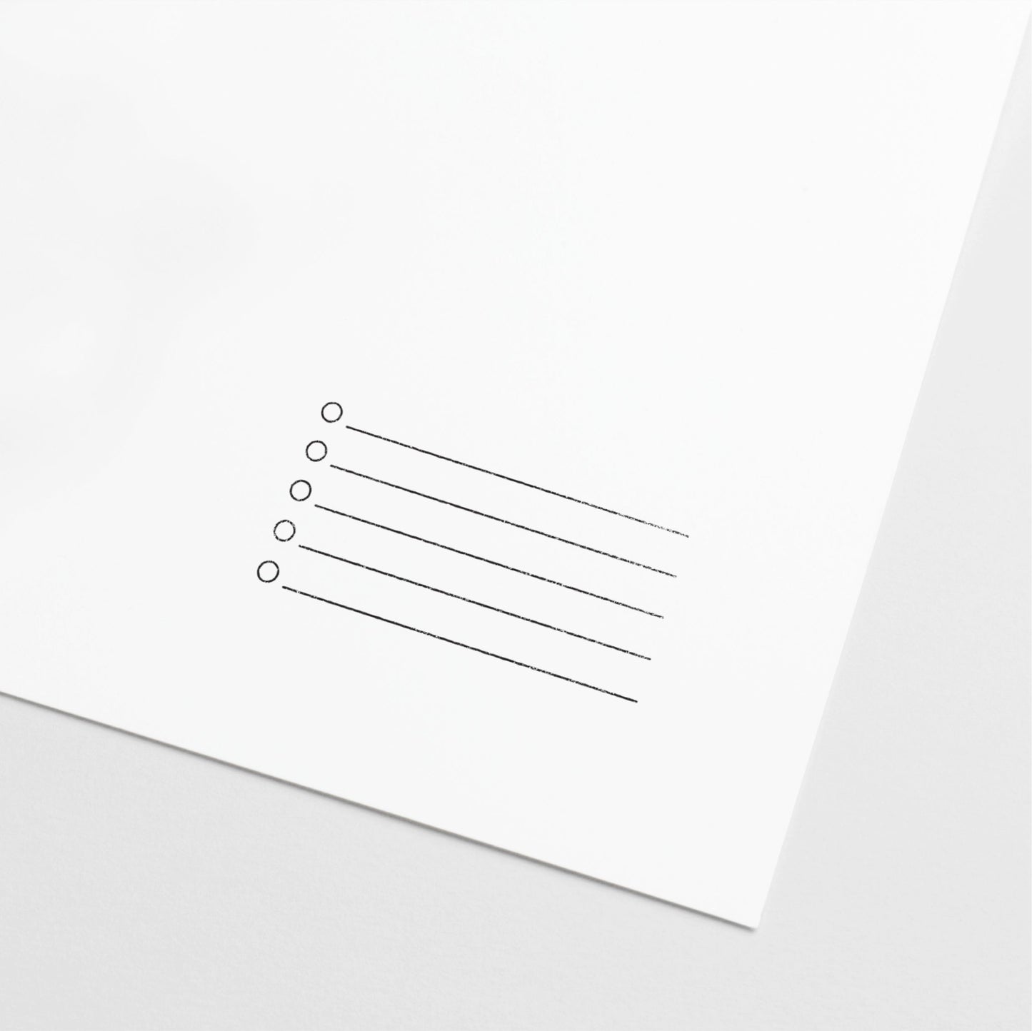 Organization Stamp List, Blank Stamp