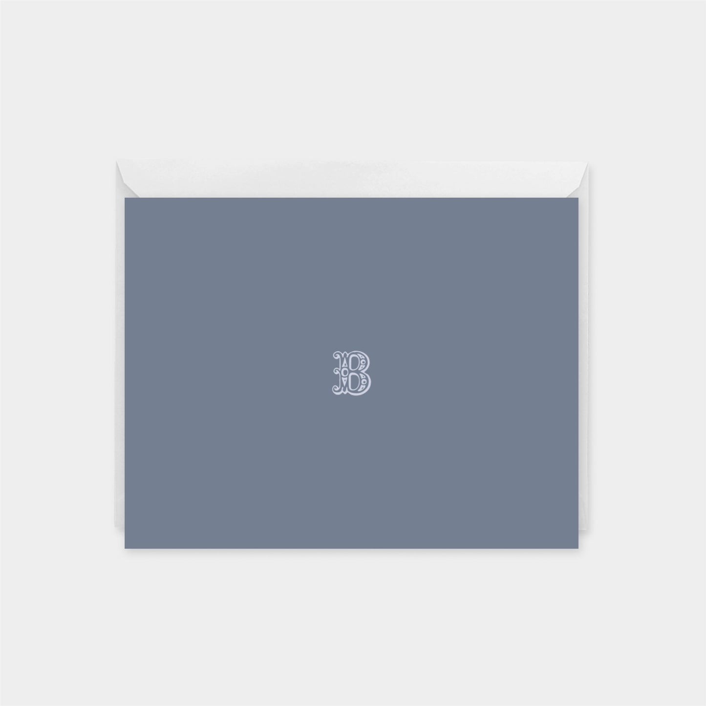 Ornate Monogram Note Cards