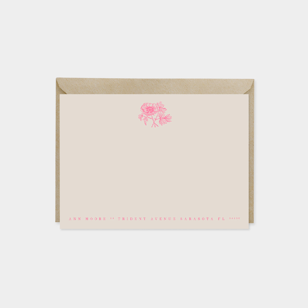 Paeonia Moutan Botanical Note Cards II