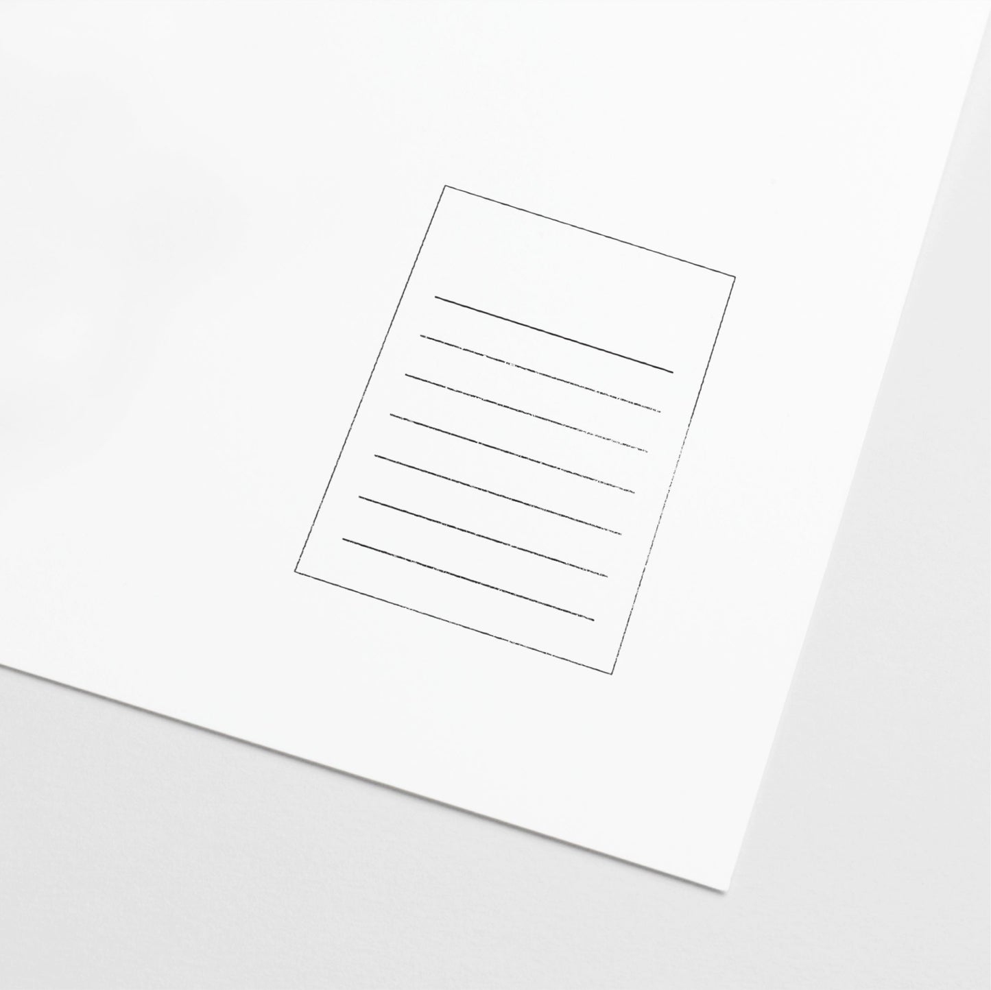 Page Organizer Stamp III, Blank Stamp