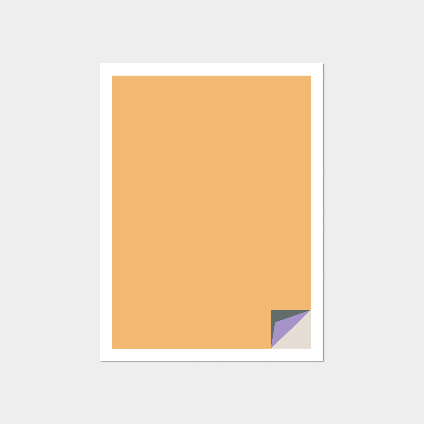 Page Turner Art Print XII (Slim Fold)