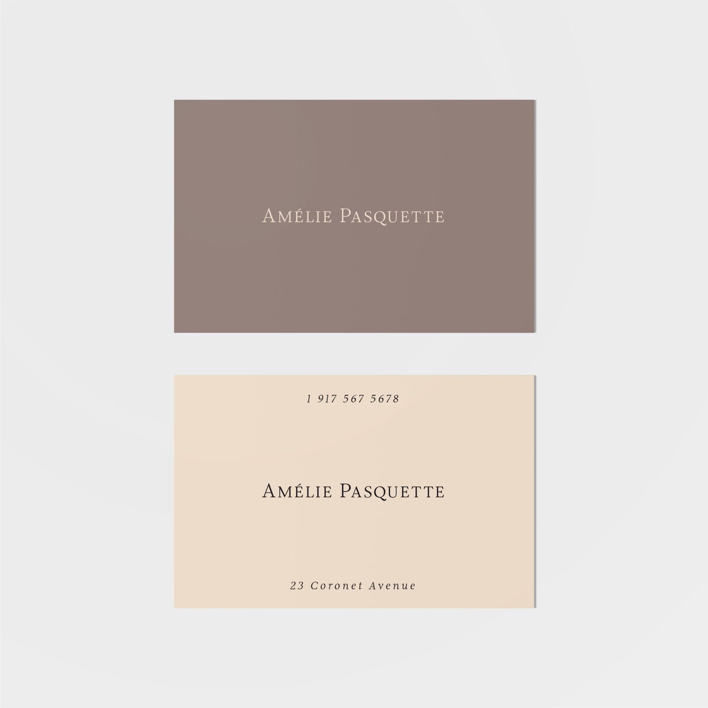 Pasquette Calling Card II