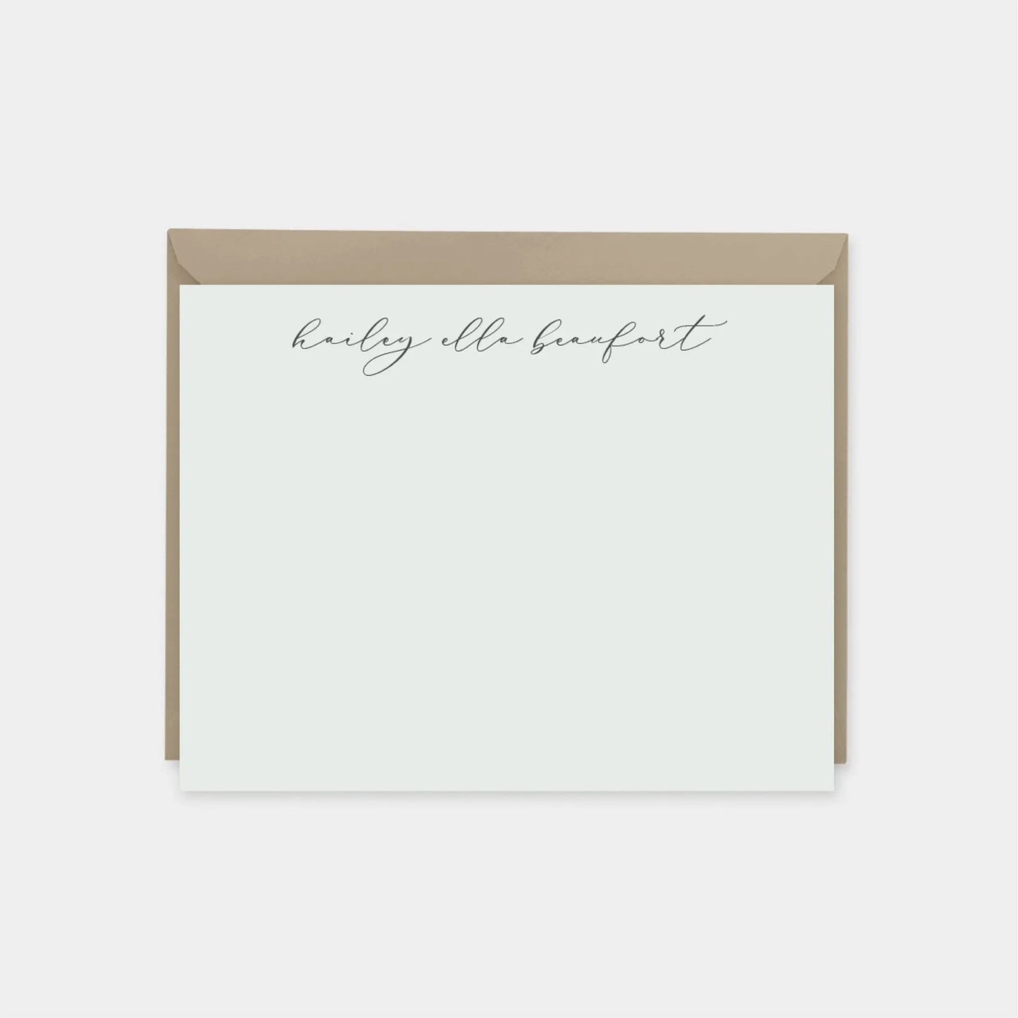 Personalized Script Note Cards