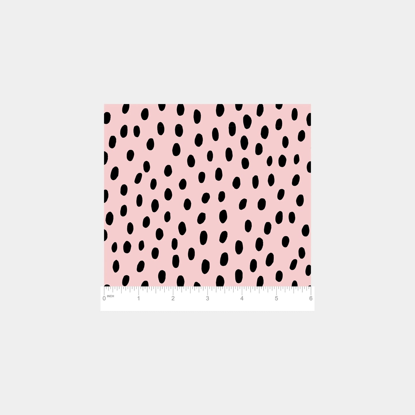Pink and Black Handdrawn Polka Dots Gift
