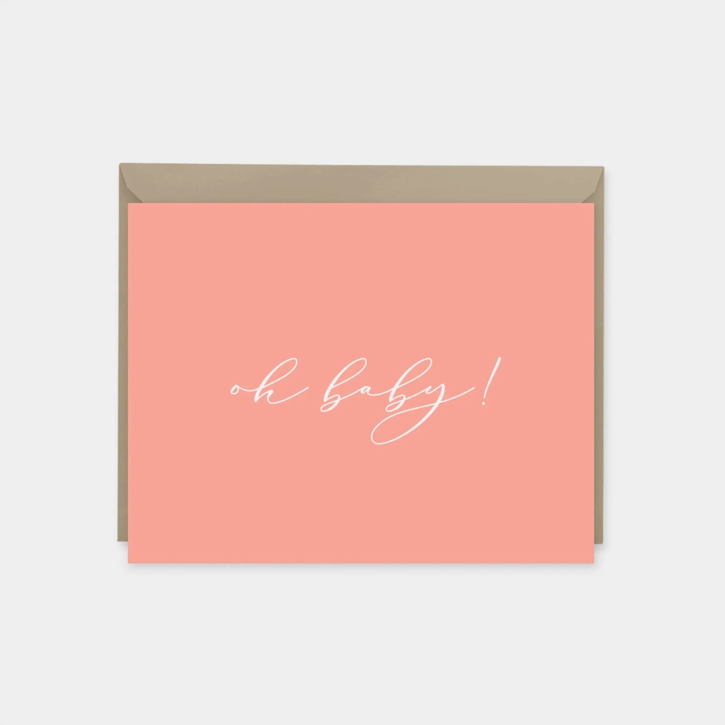 Pink Personalized Note Cards