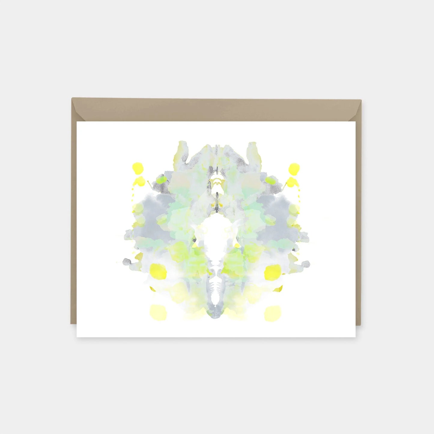 Rorschach India Ink Card III